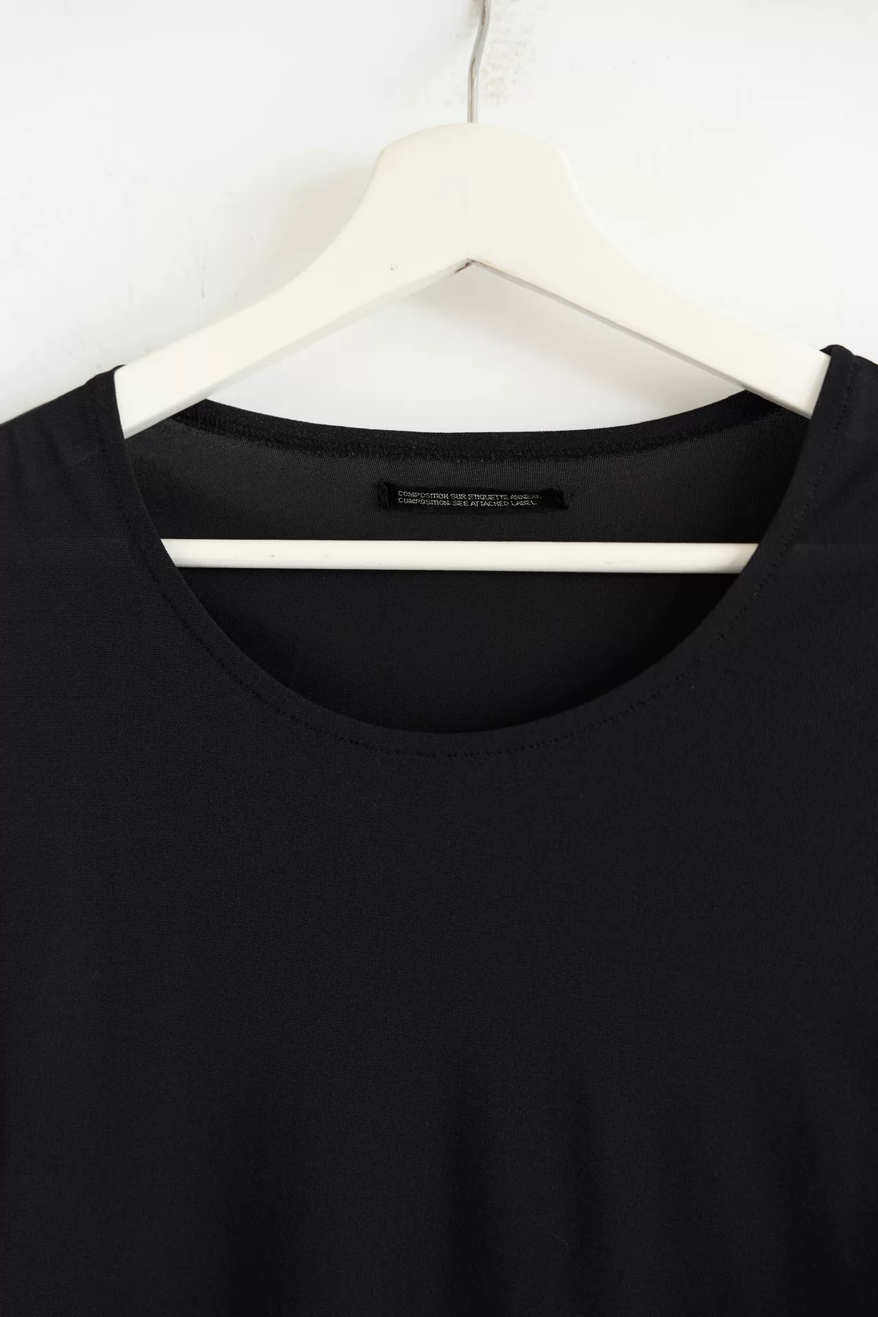 Yohji Yamamoto 00s Slim Long-Sleeve T-Shirt — detail