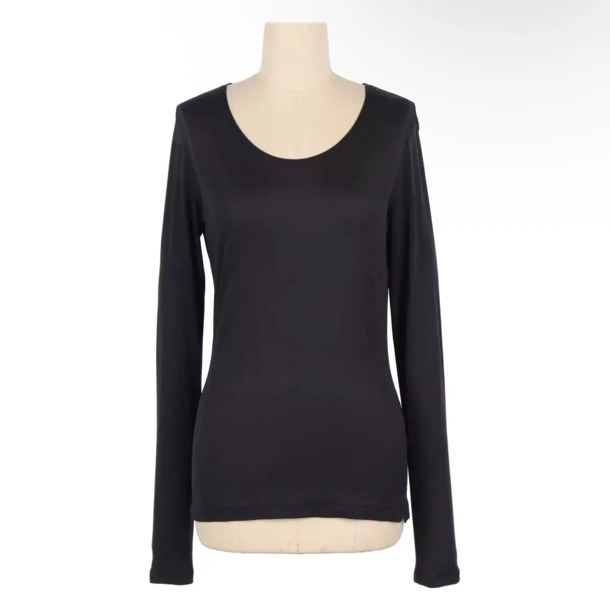 Yohji Yamamoto 00s Slim Long-Sleeve T-Shirt — label