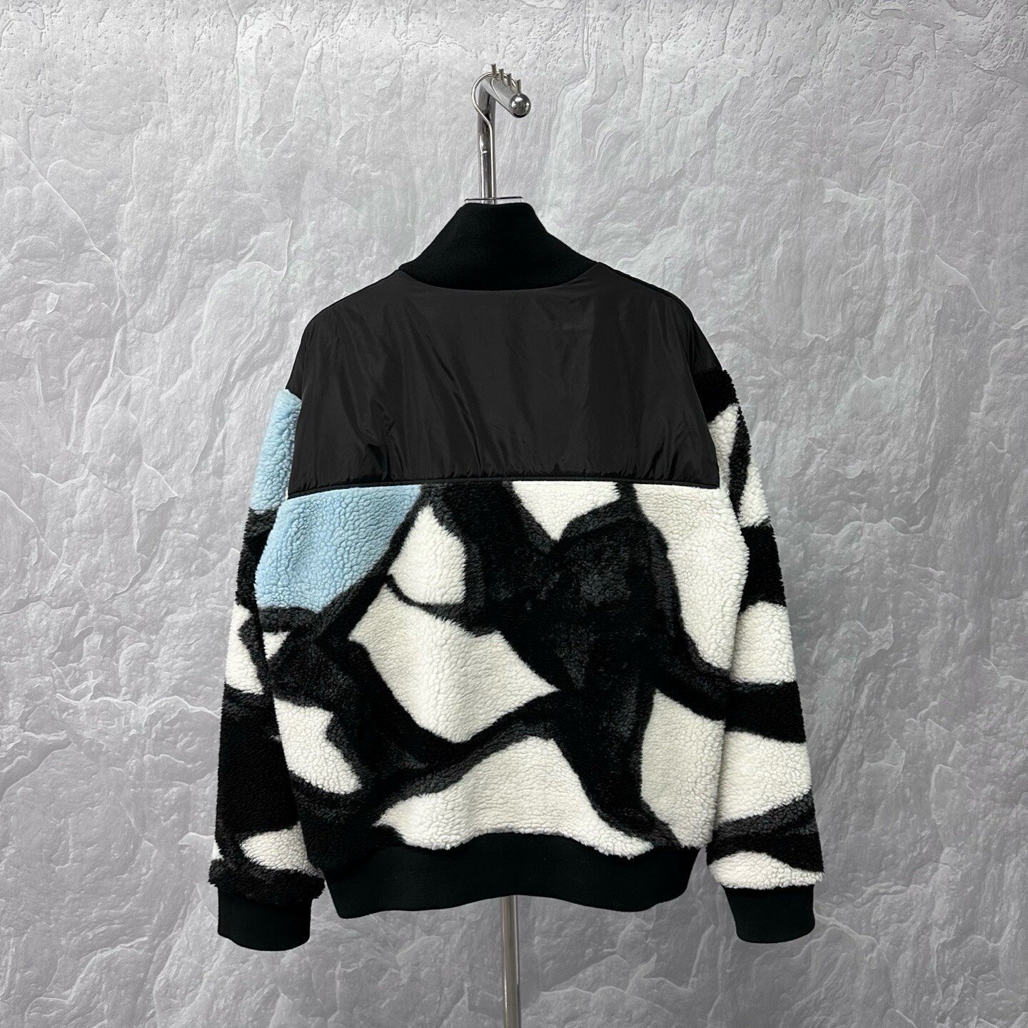Louis Vuitton SS24 Ski Teddy Jacket — back