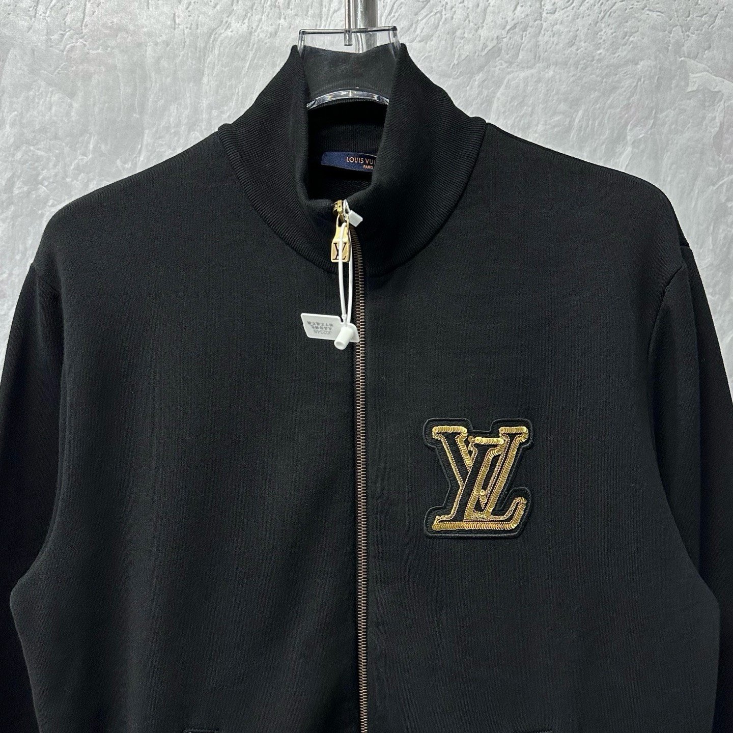Louis Vuitton SS26 Stand Collar Zip Jacket — front