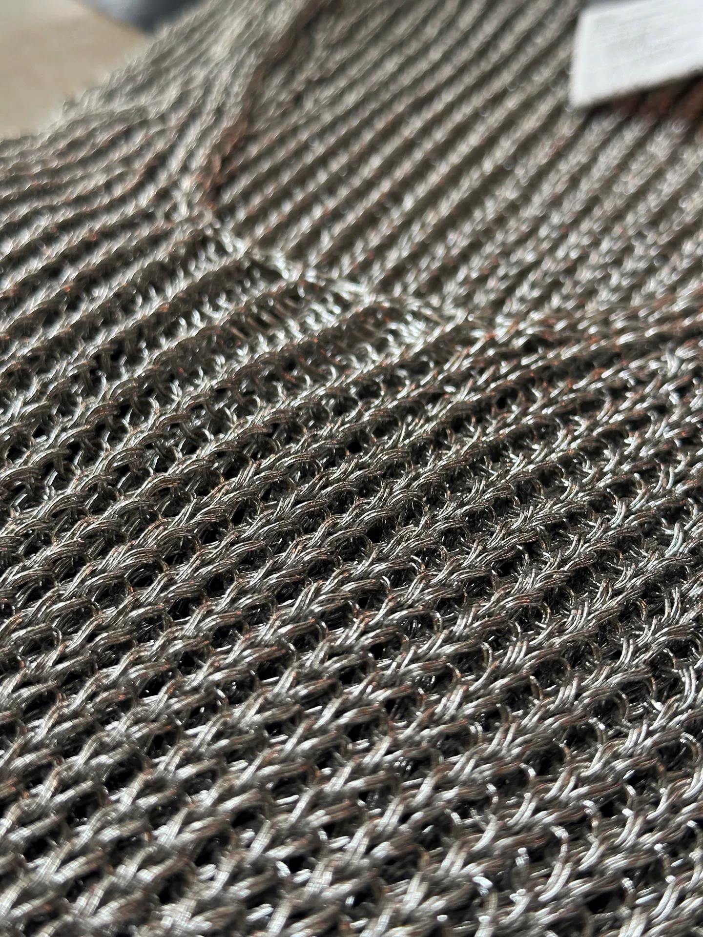 Yohji Yamamoto 07ss Silver Chain Vest — detail