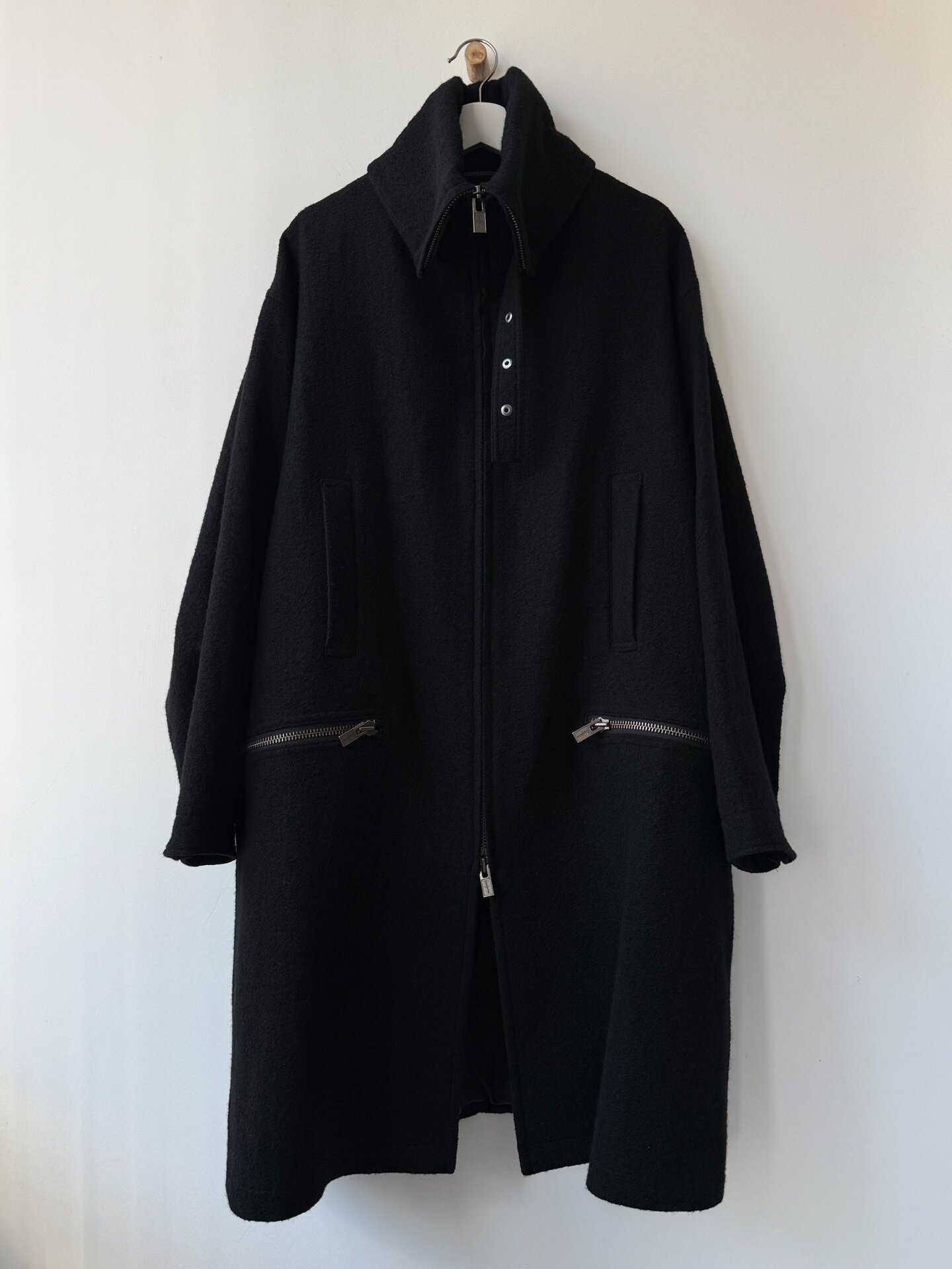 Yohji Yamamoto Femme 21AW Oversized Wool Coat