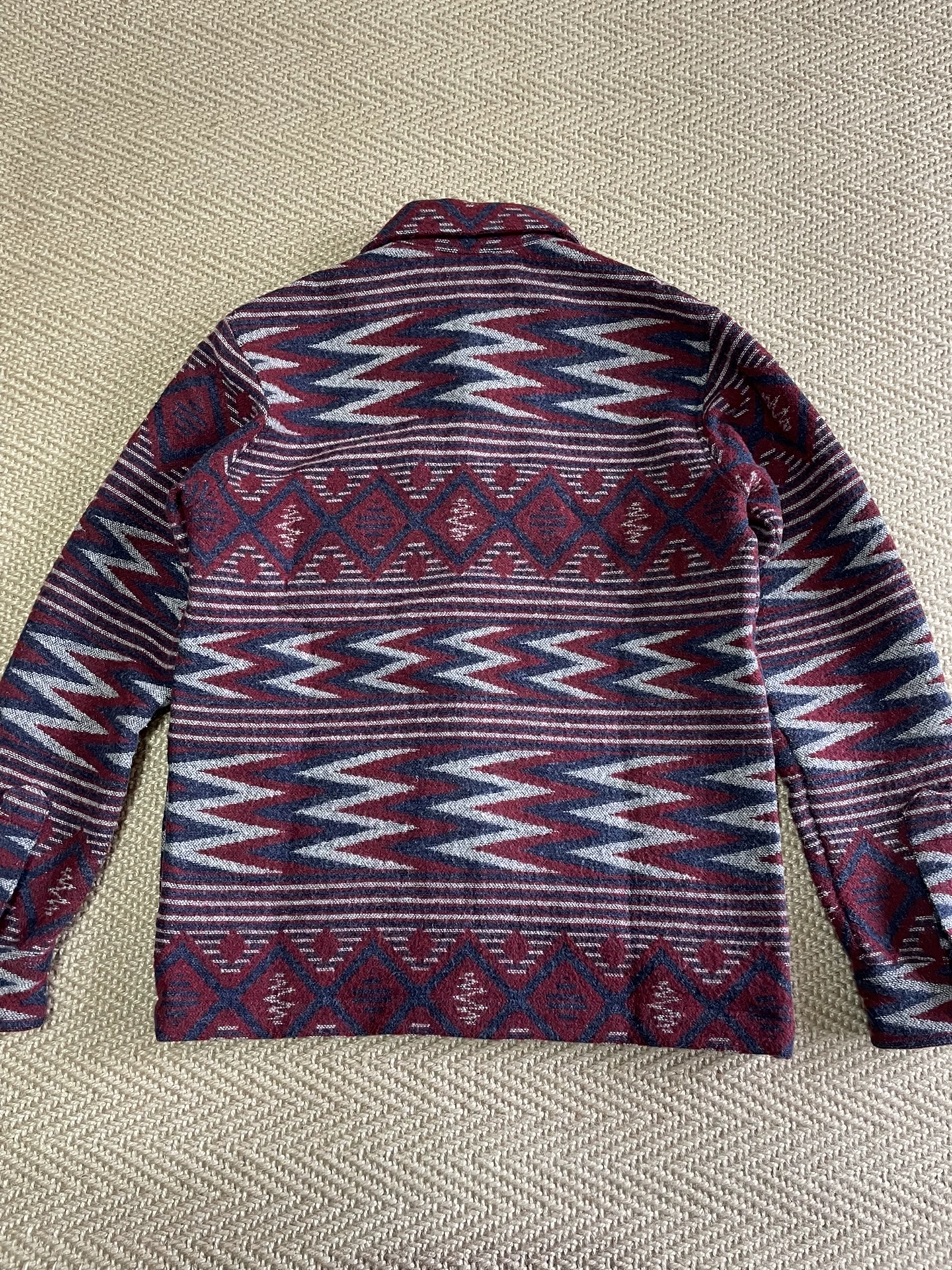 NEIGHBORHOOD Red Ethnic Jacket — front