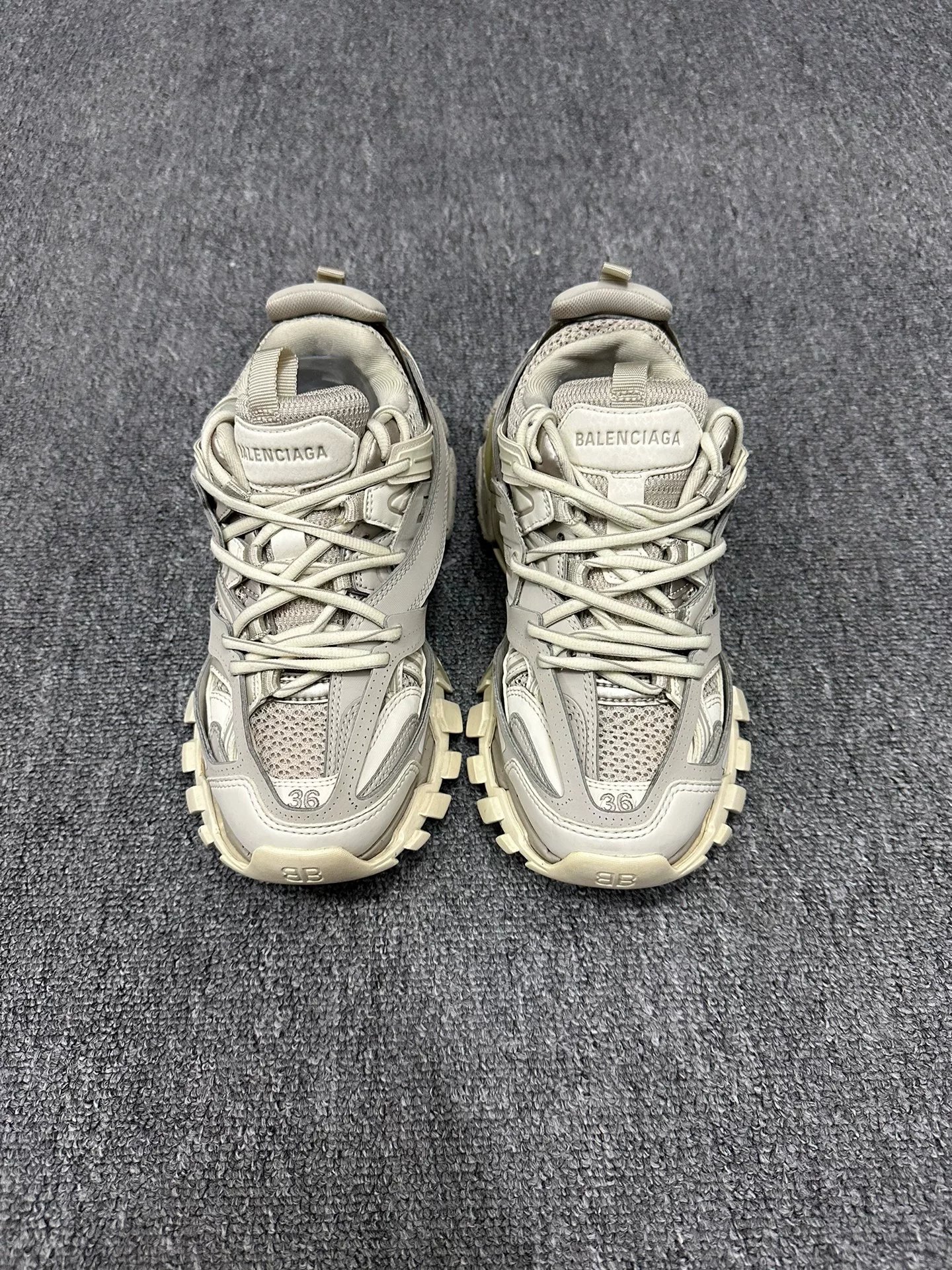 Balenciaga Triple S Dad Shoes — front