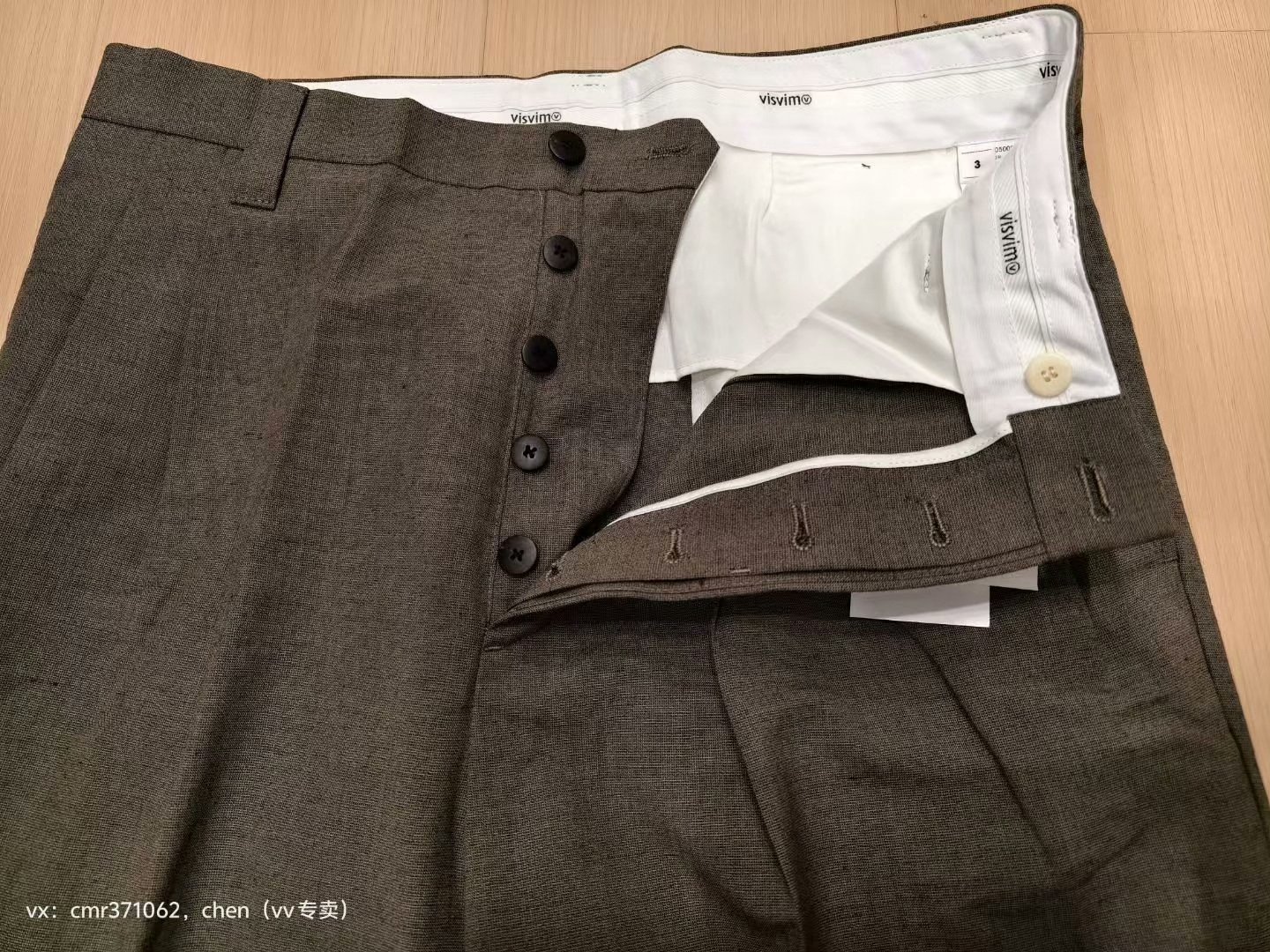 VISVIM 23SS MCCLOUD SLACKS — back