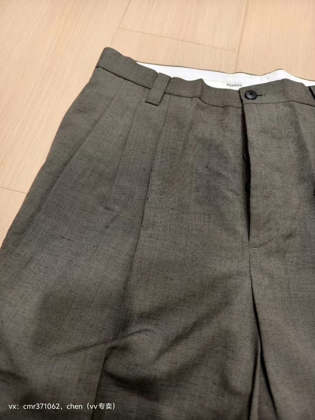 VISVIM 23SS MCCLOUD SLACKS — detail