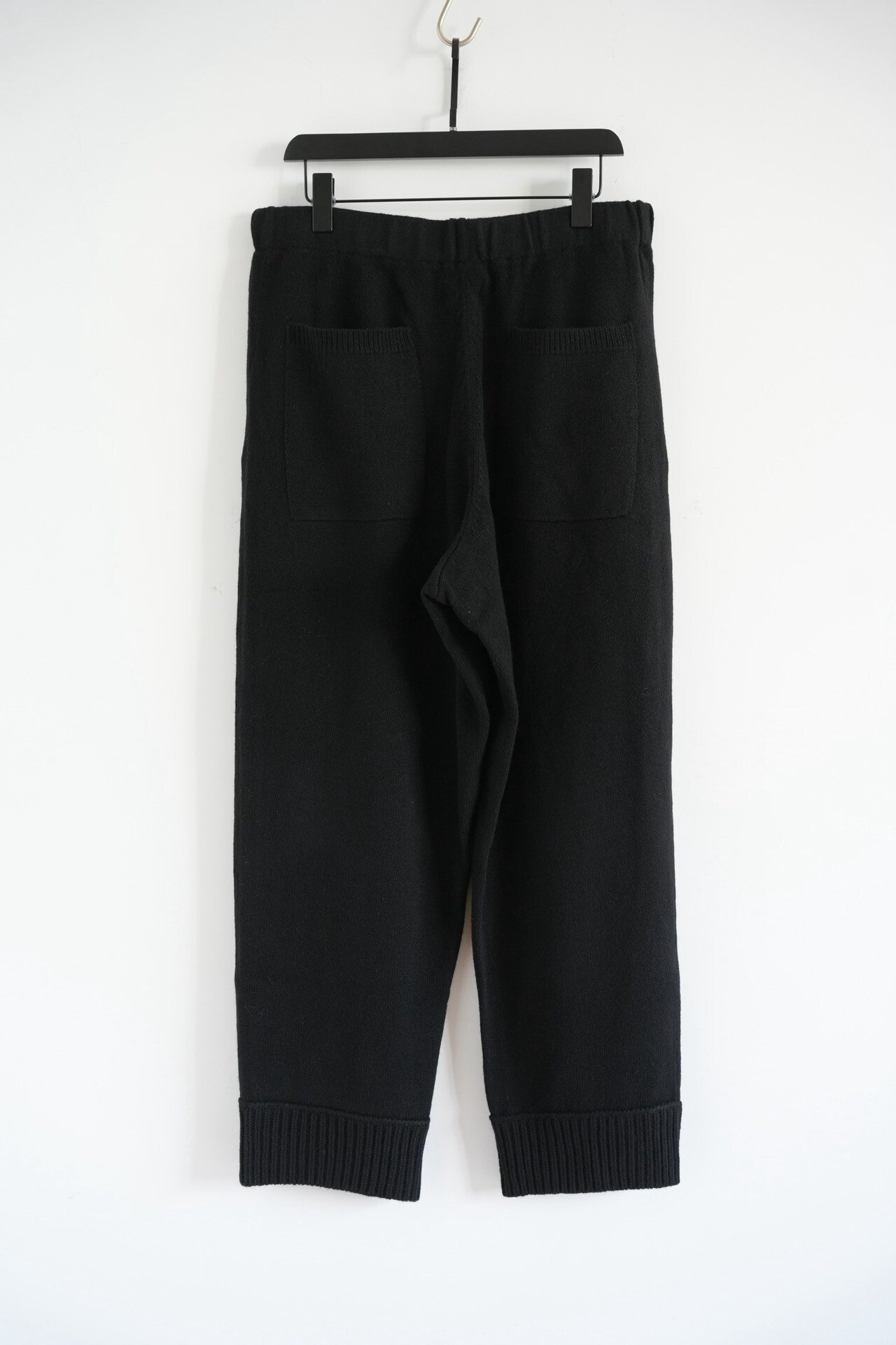 Yohji Yamamoto 24AW Wool Knit Sweatpants — front