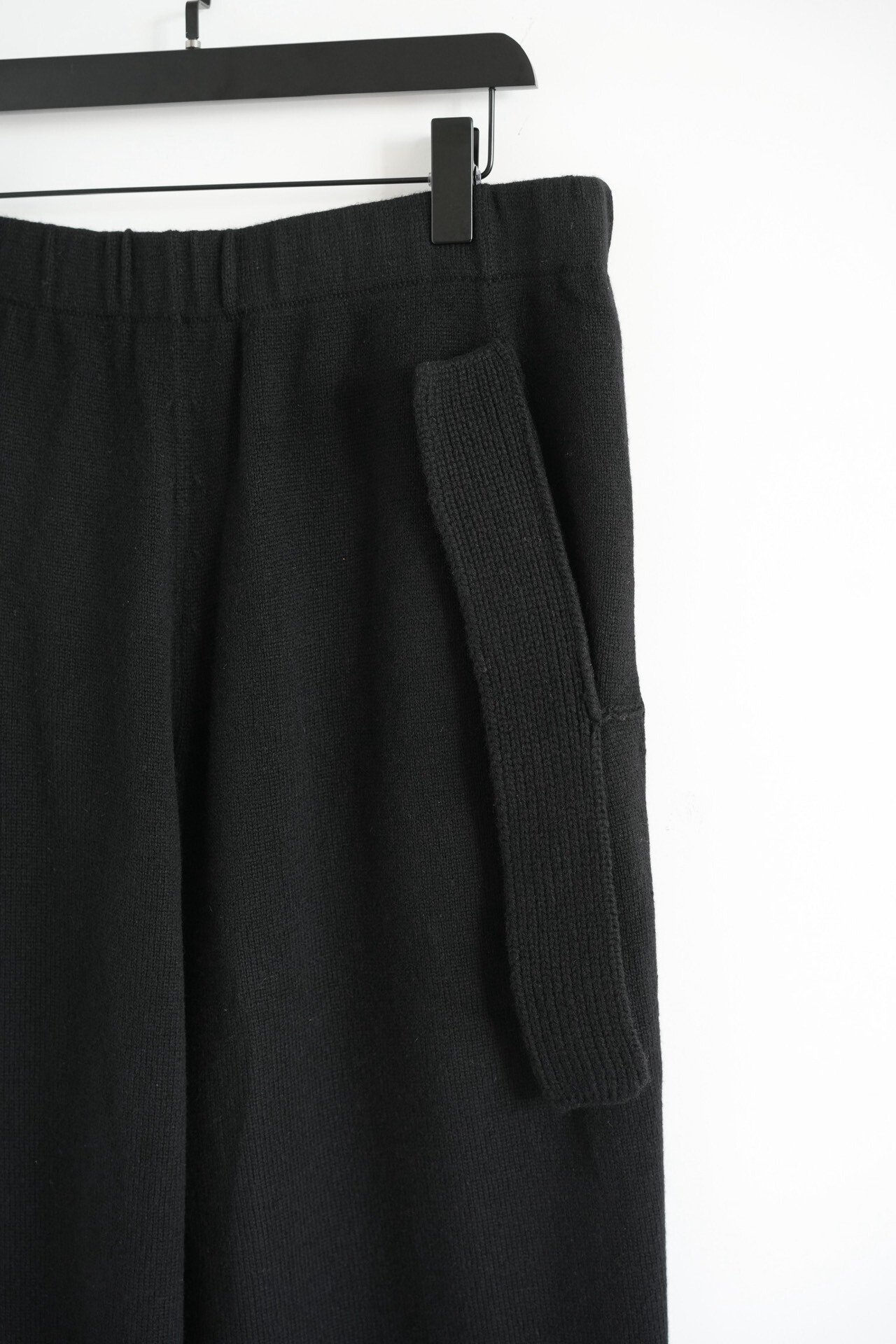 Yohji Yamamoto 24AW Wool Knit Sweatpants — back