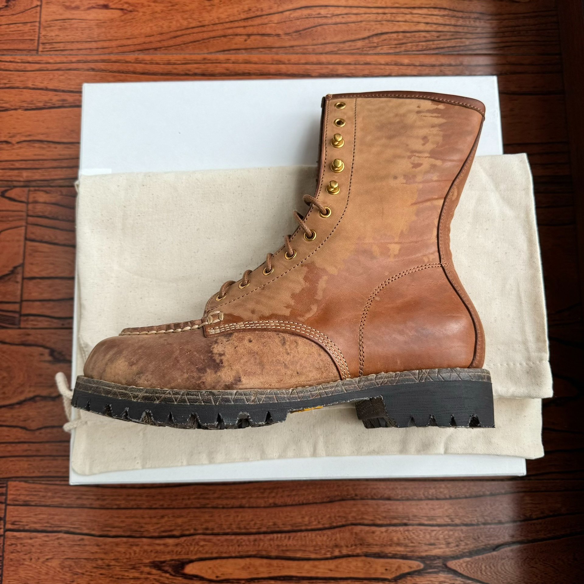 VISVIM 26ss SCOUT MOC BOOTS — back