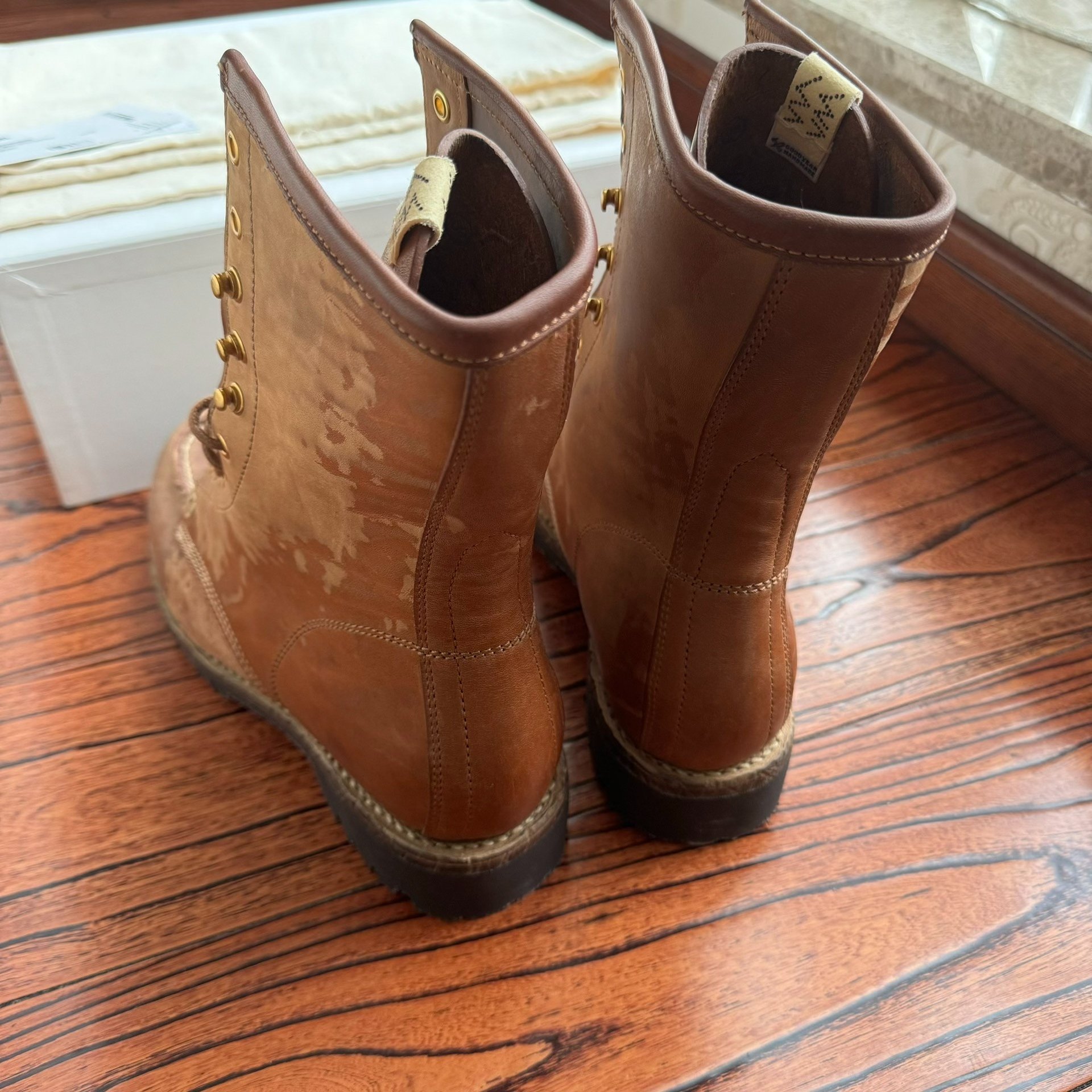 VISVIM 26ss SCOUT MOC BOOTS — detail