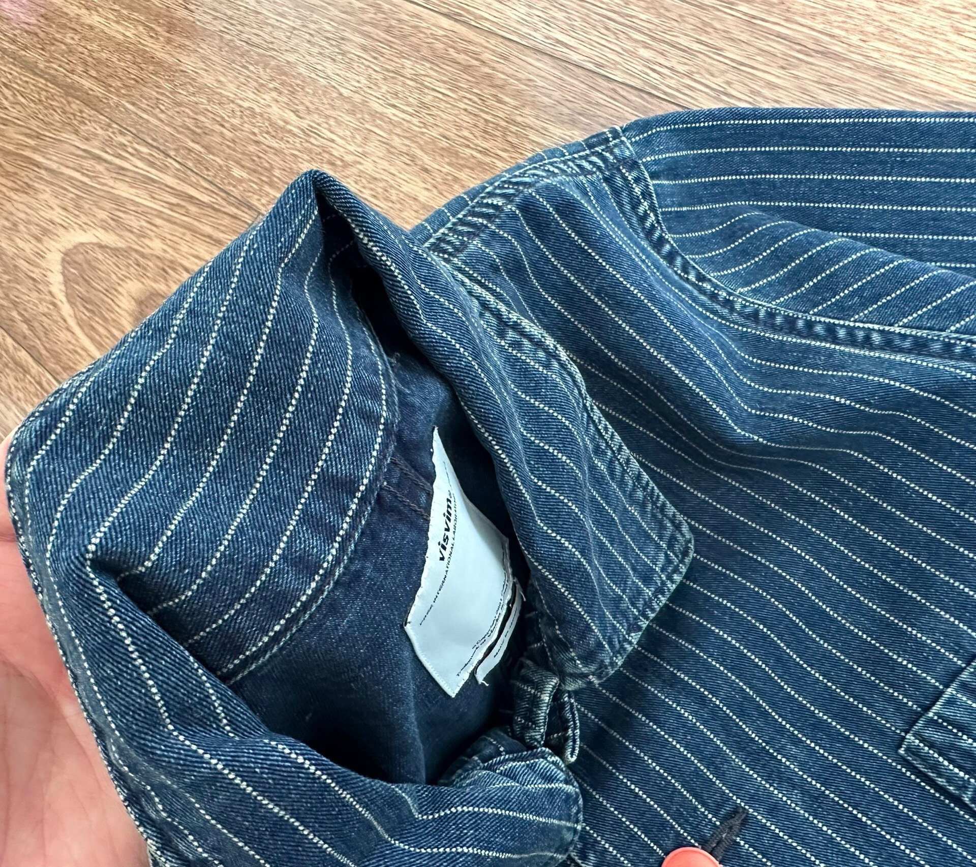 VISVIM TRAVAIL COVERALL WABASH — detail