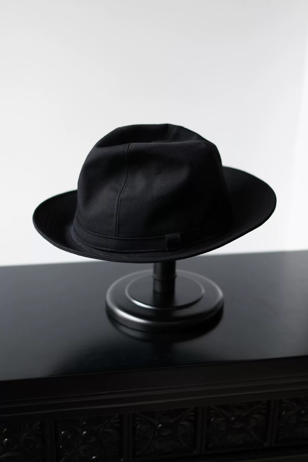 Yohji Yamamoto 24SS Western Hat — detail