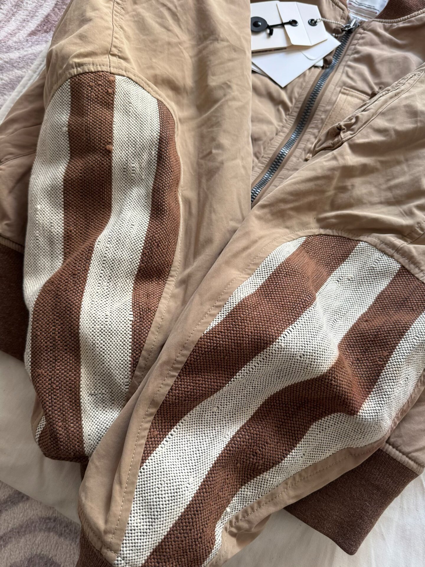 VISVIM 20SS THORSON ALBACORE MA-1 Jacket — detail