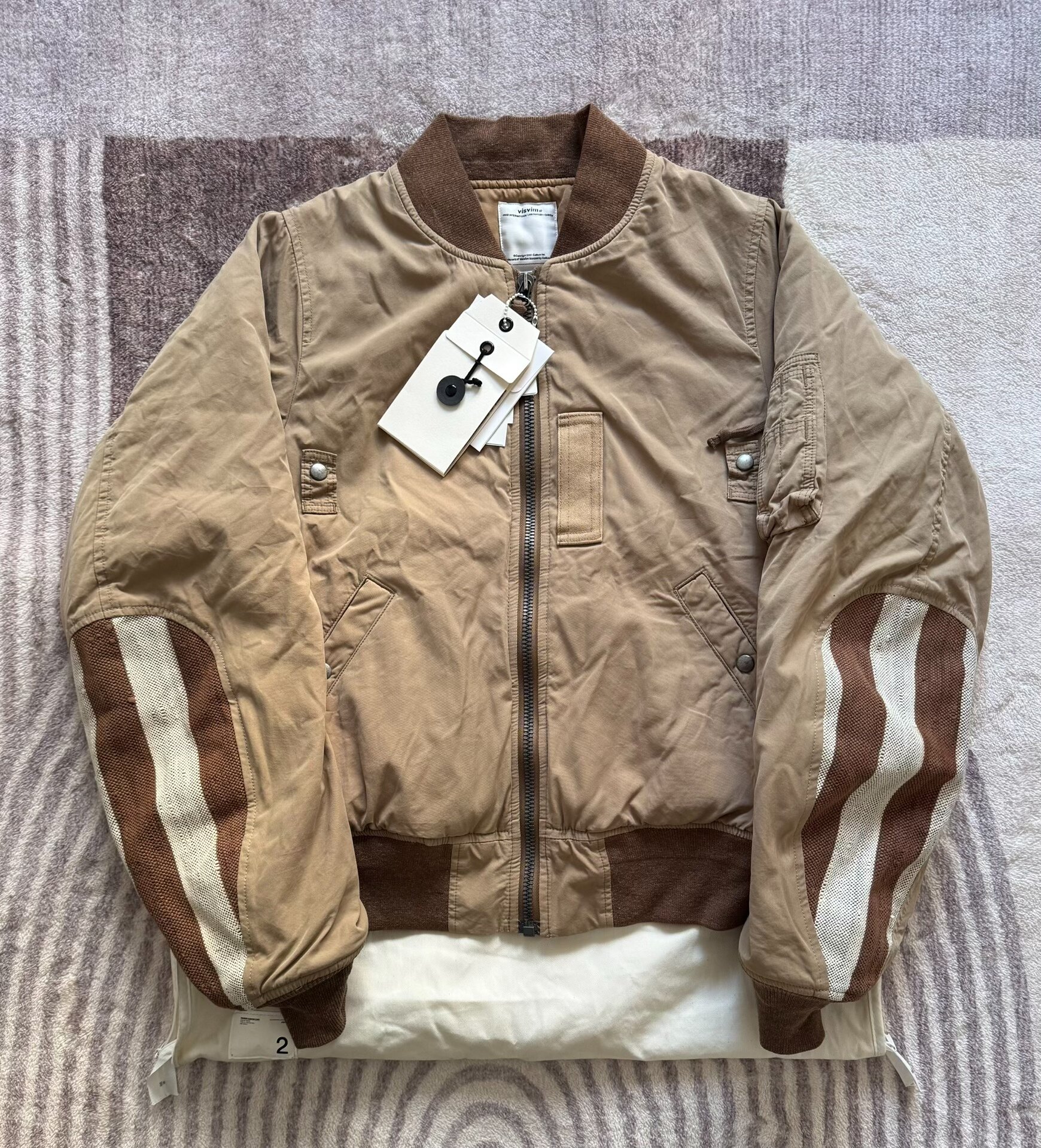 VISVIM 20SS THORSON ALBACORE MA-1 Jacket