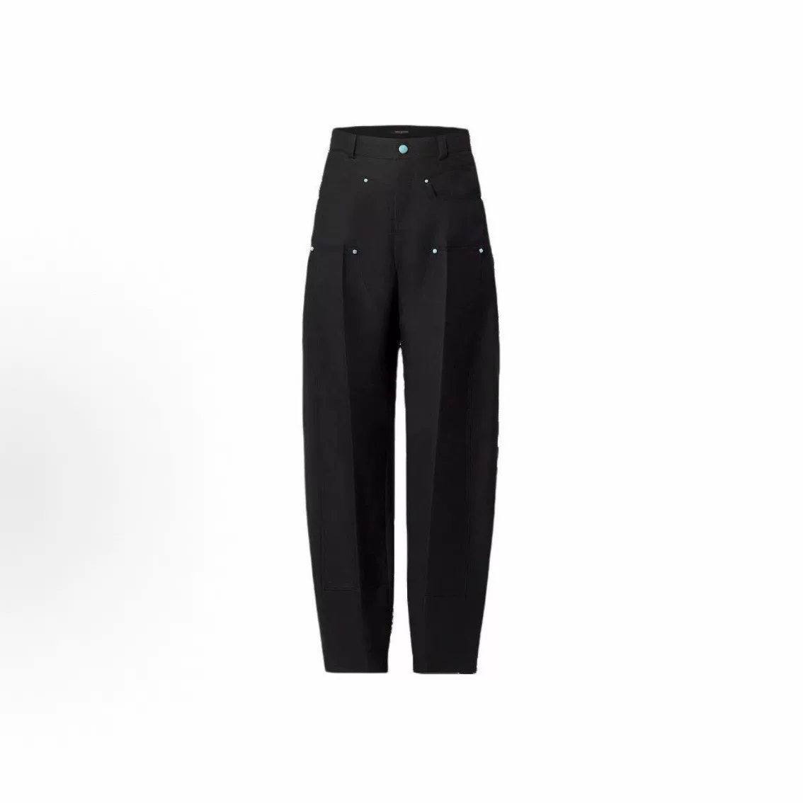 Louis Vuitton FW24 Turquoise Button Trousers