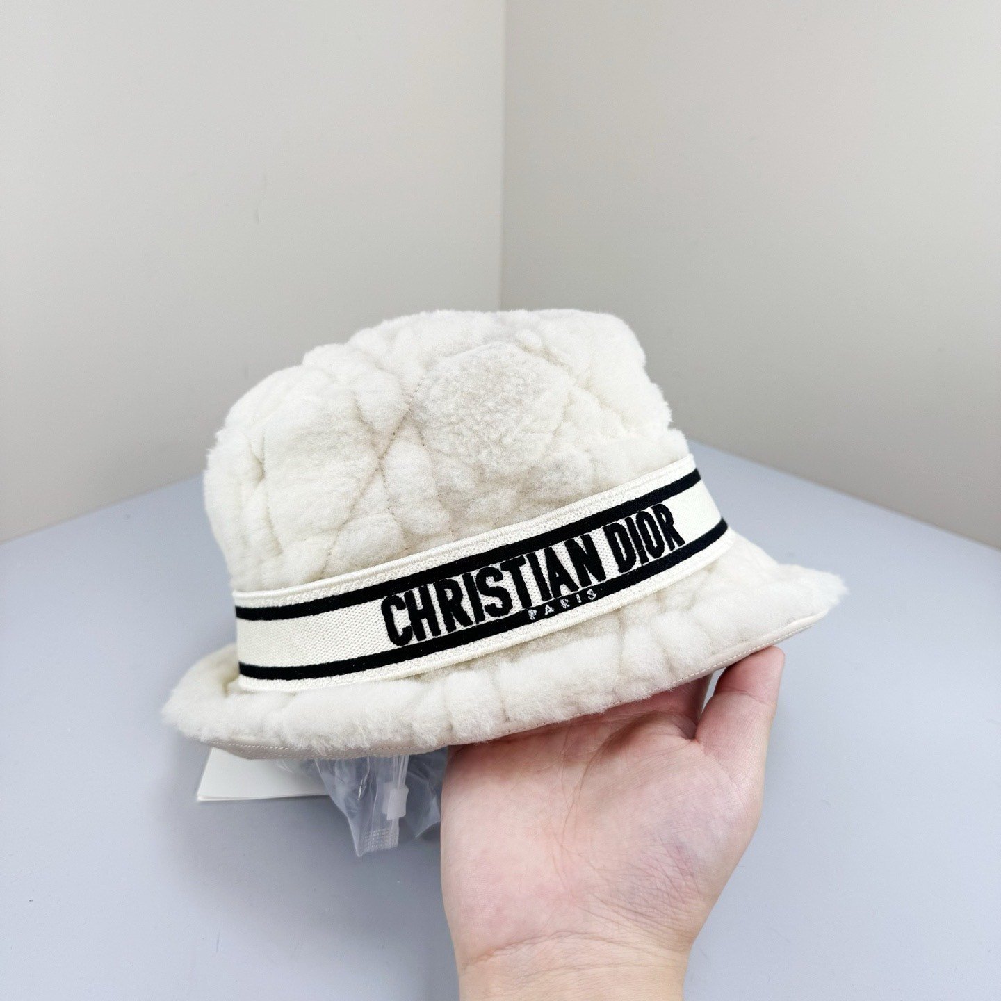 Dior 25SS Teddy Letter Bucket Hat — back