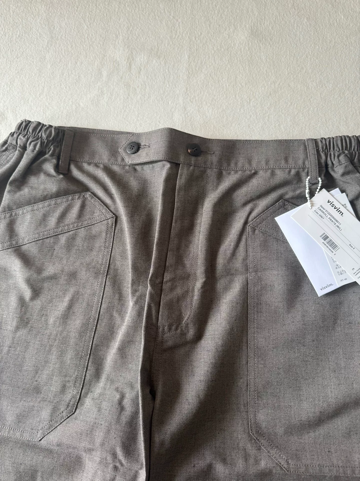 VISVIM 22aw Carroll Racing Pants — detail