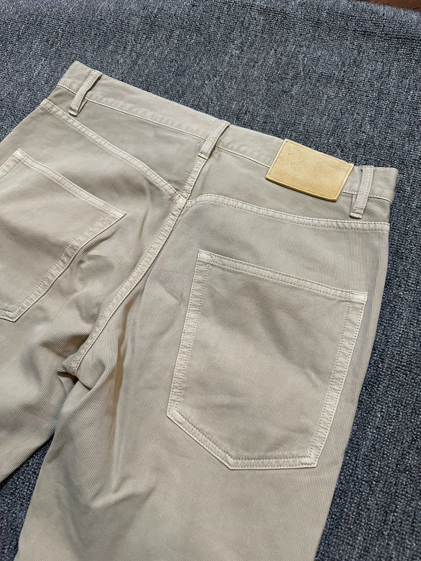 visvim fluxus 19 corduroy pants — back