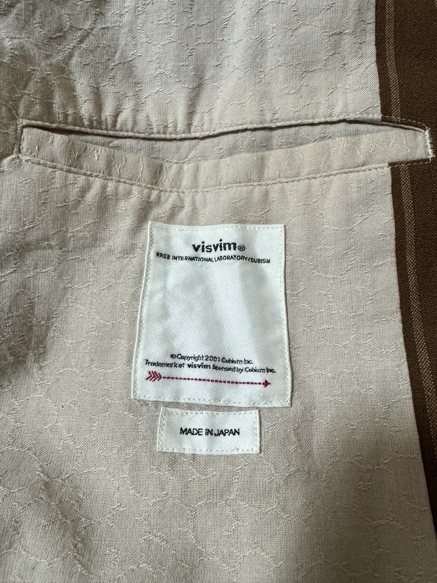 visvim 20AW Ascot Conoid Jkt Santome — back