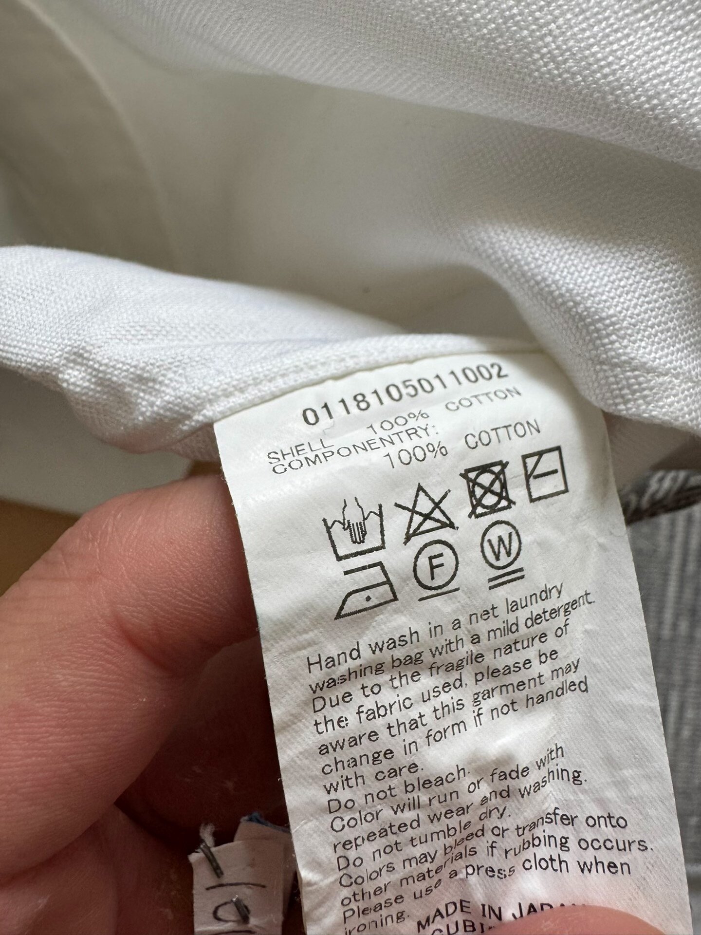 VISVIM 18SS V+V 5-NATION SHIRT L/S — back