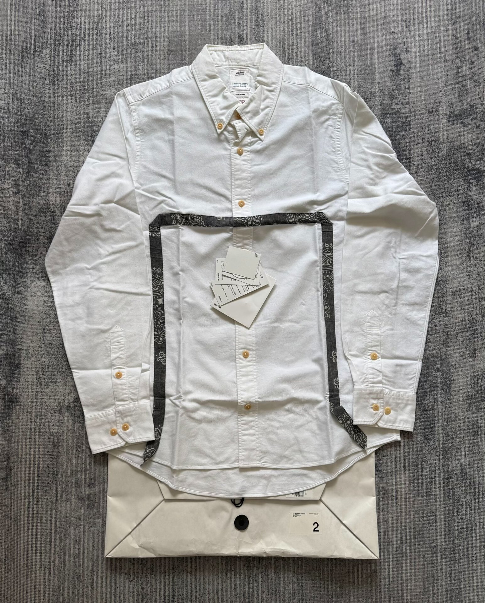 VISVIM 18SS V+V 5-NATION SHIRT L/S