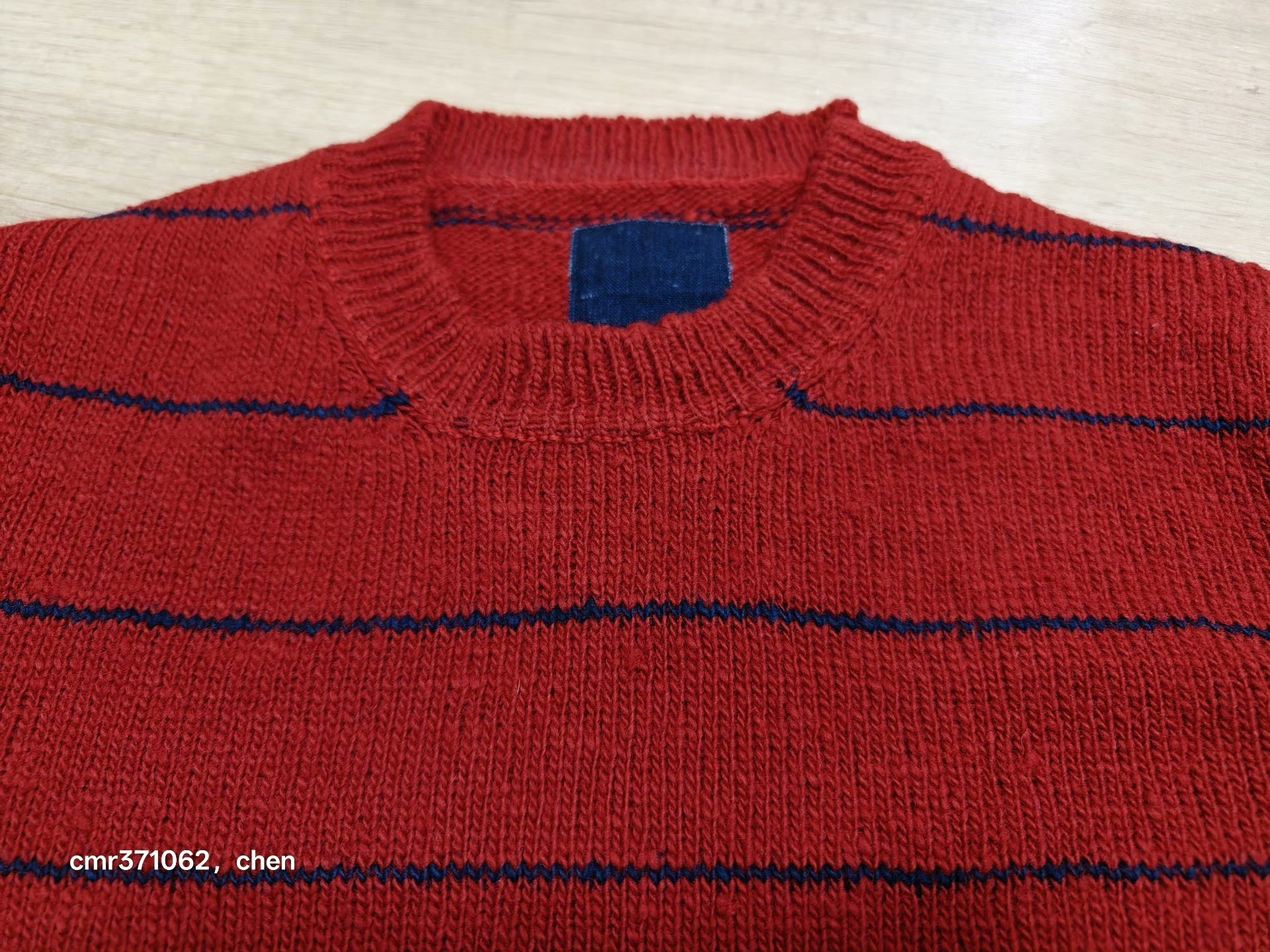 VISVIM 16 ICT CREW NECK SWEATER — back
