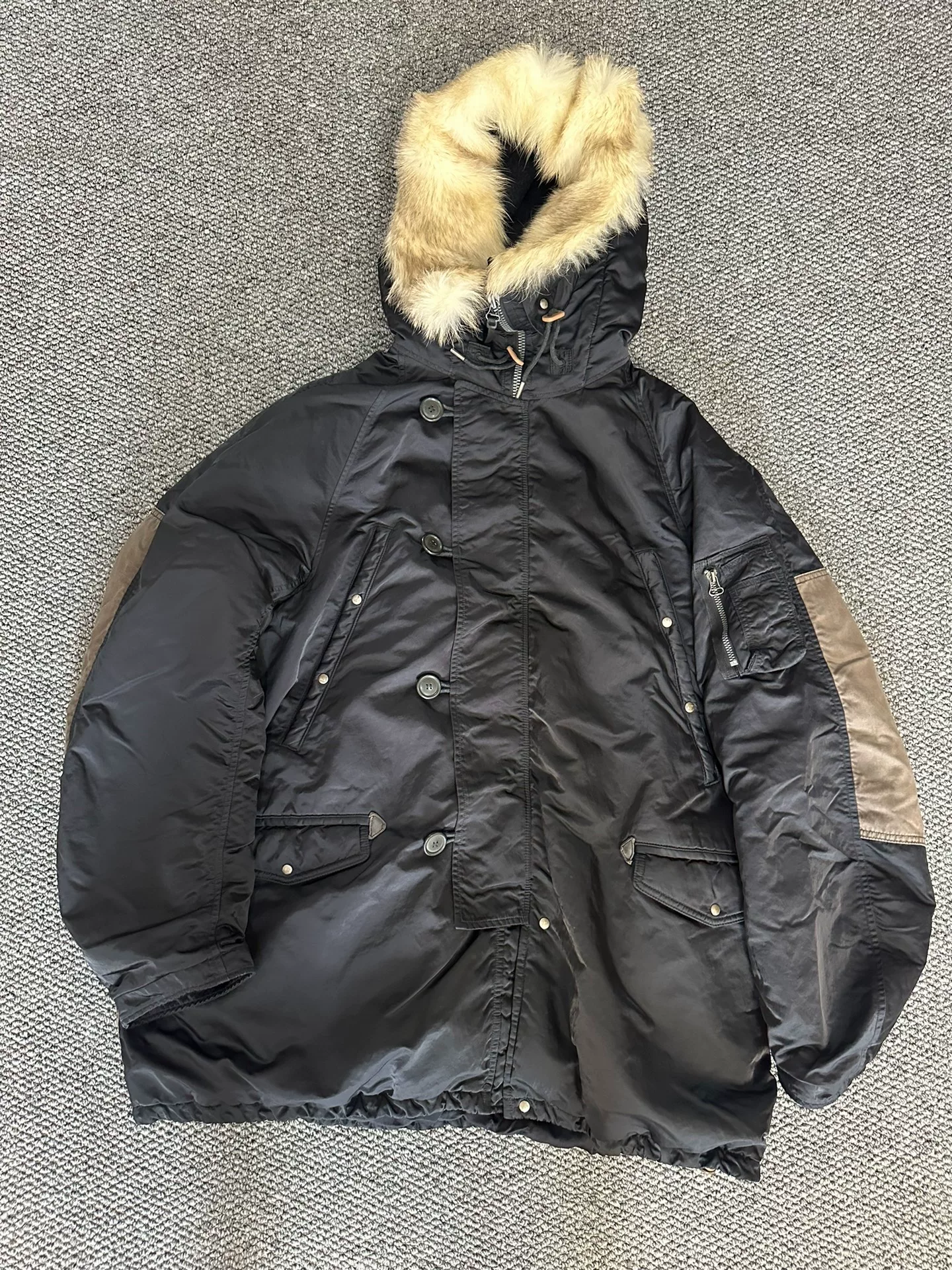 visvim First Gen Wolf Fur Collar