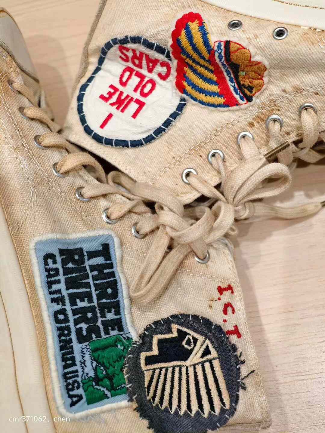 VISVIM 15 ICT SKAGWAY HI PATCHES — label