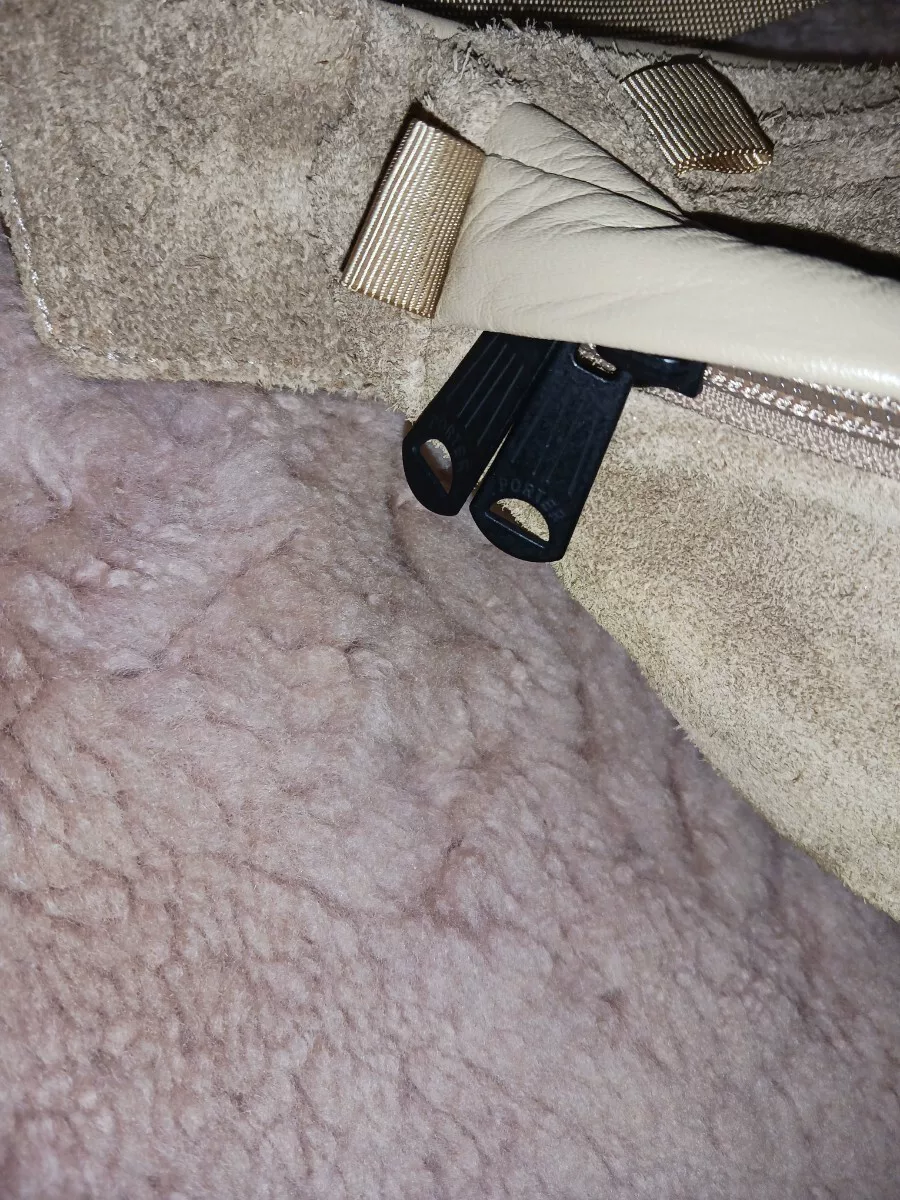 Porter Both Suede Waist Bag — detail