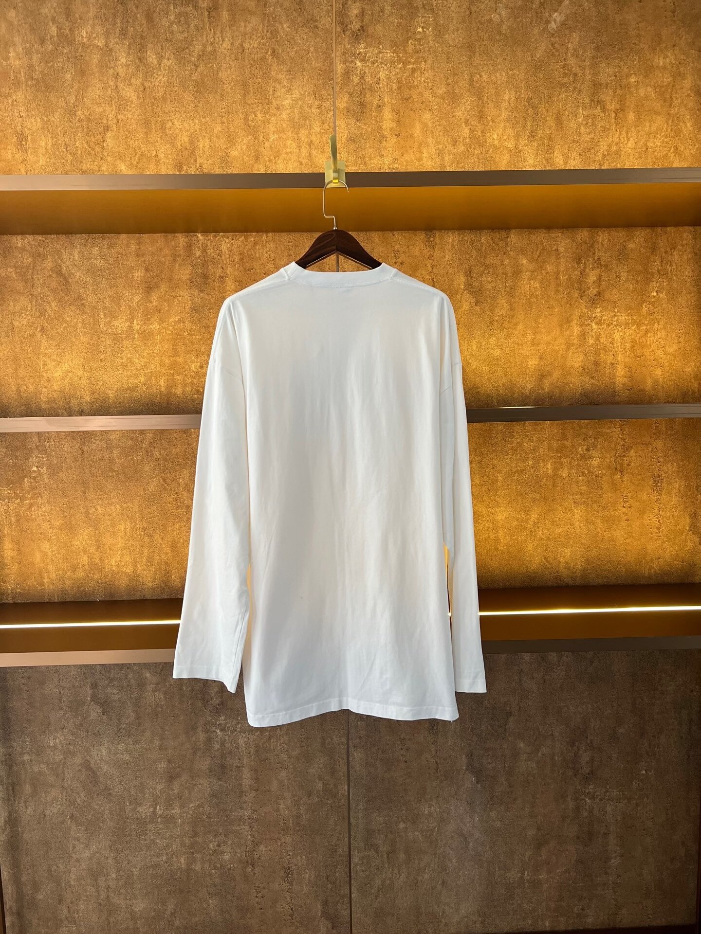 Balenciaga Paris White Limited Long-Sleeve — front