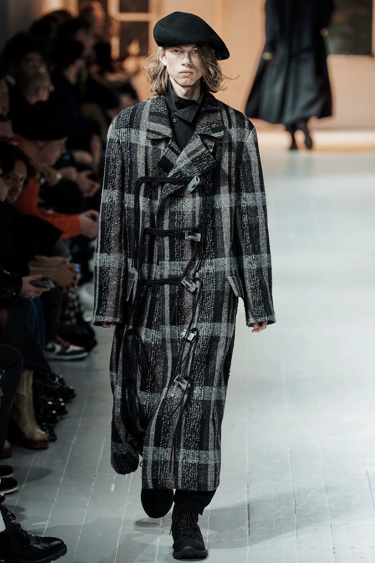 Yohji Yamamoto 20AW Tweed Coat — front