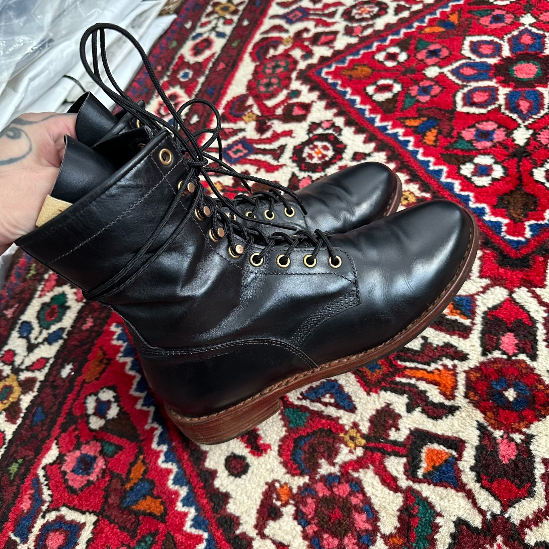 Visvim 14aw Powell High Boots — front