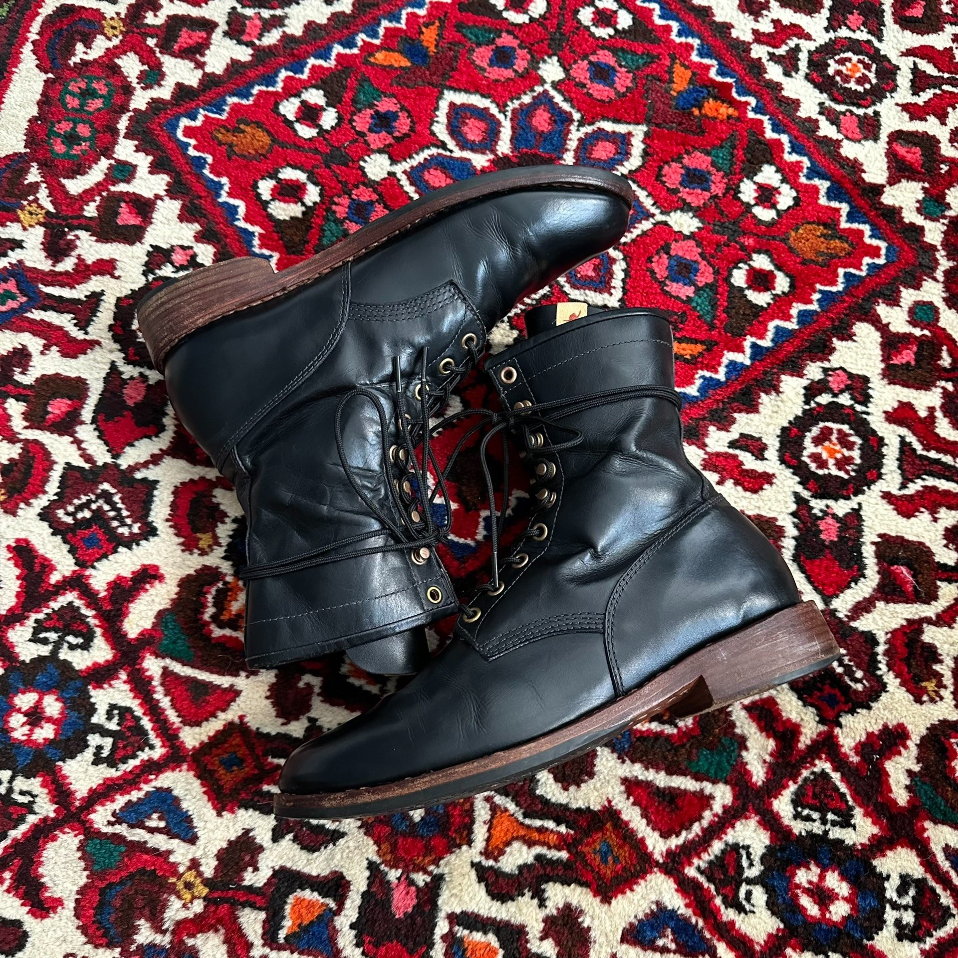 Visvim 14aw Powell High Boots — label