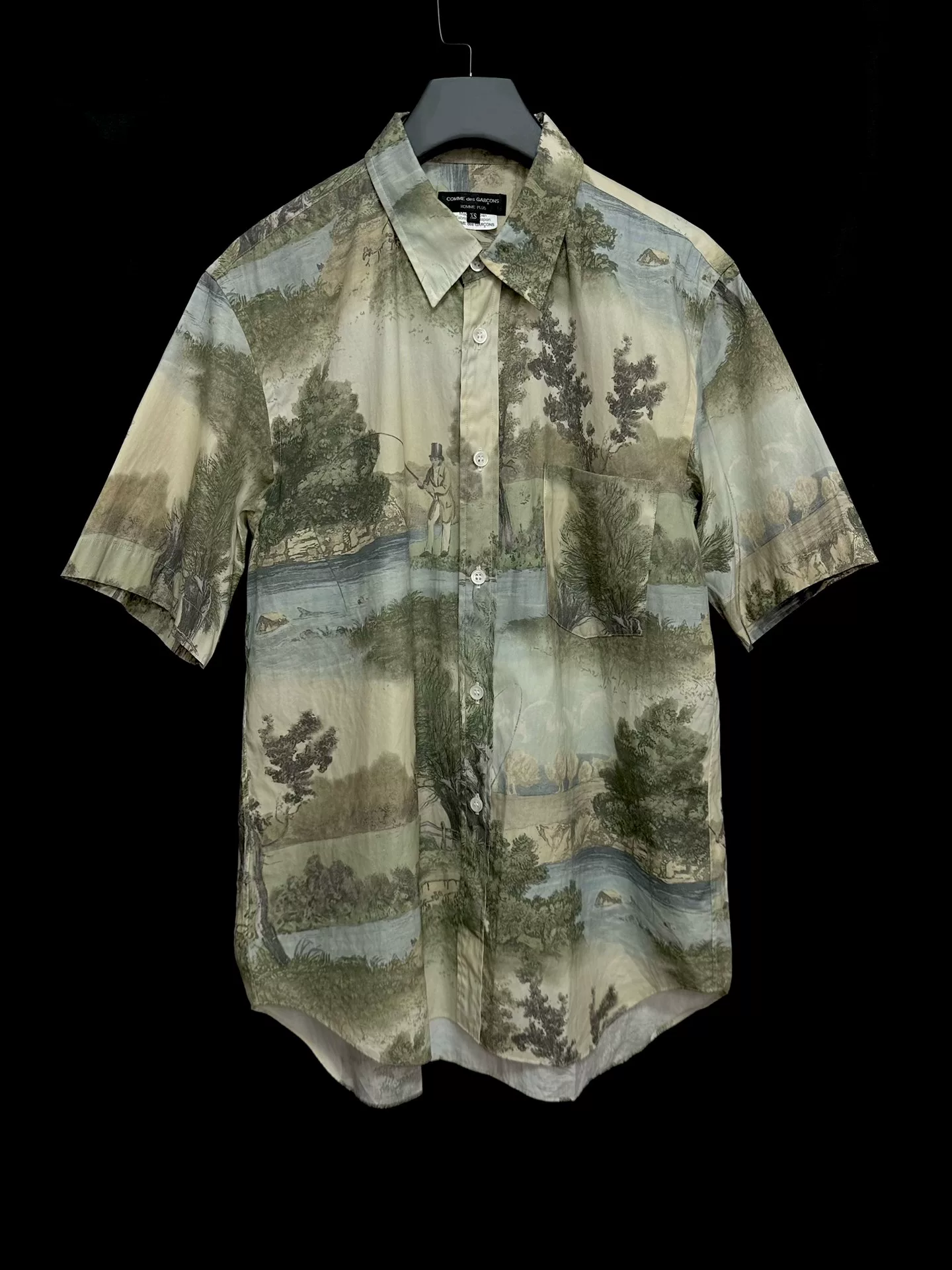 Comme des Garçons 16SS British Print Shirt