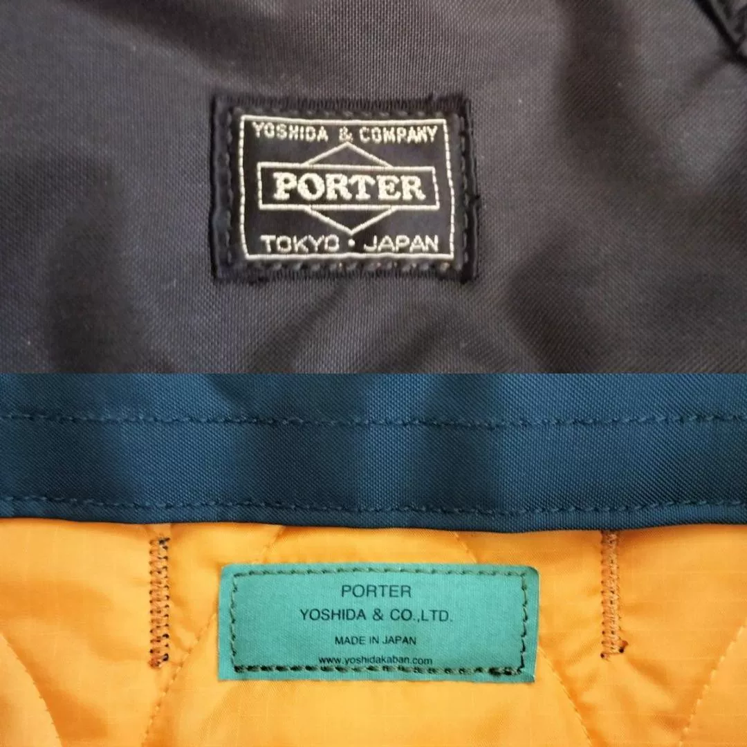 PORTER FORCE 2WAY Nylon Tote Bag — back