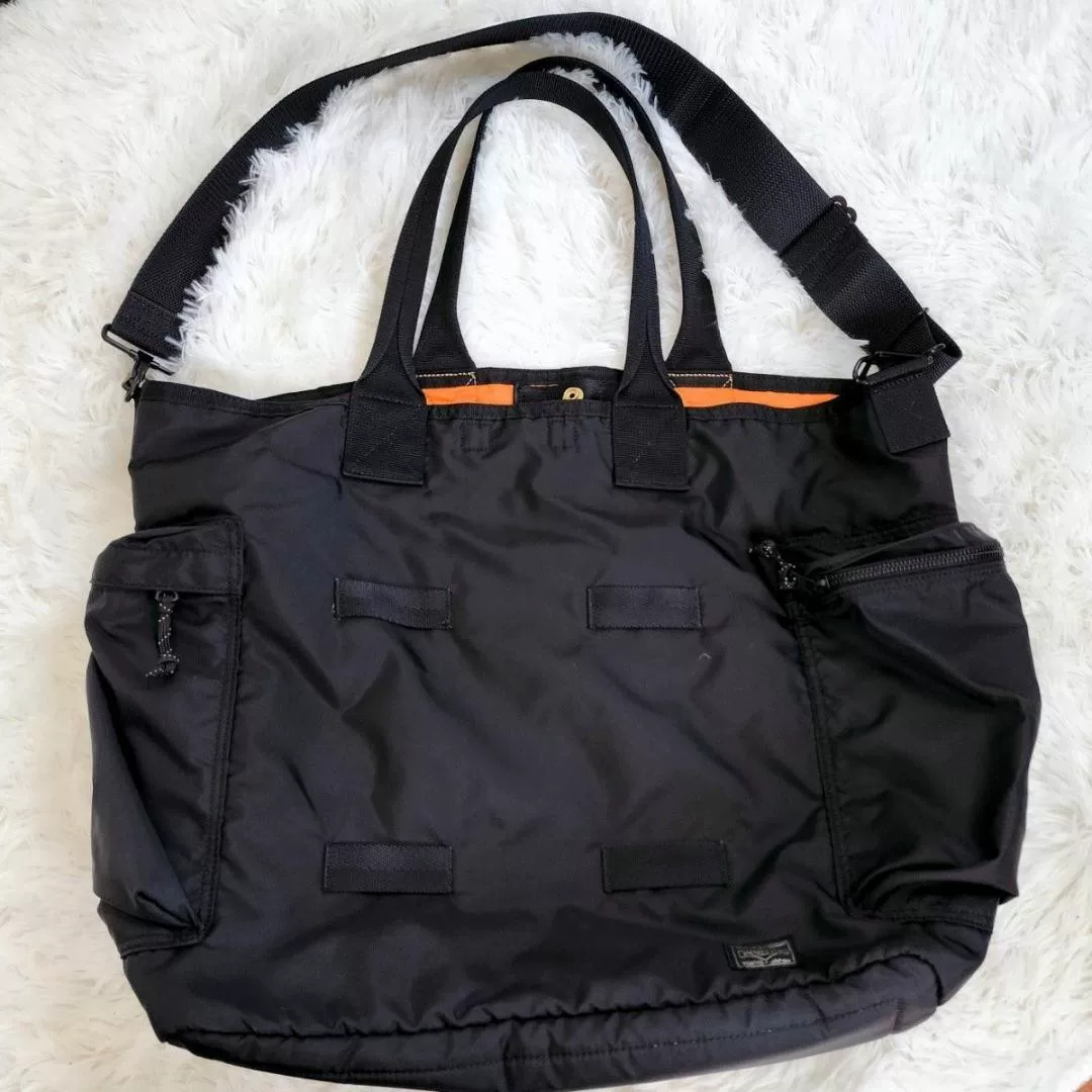 PORTER FORCE 2WAY Nylon Tote Bag