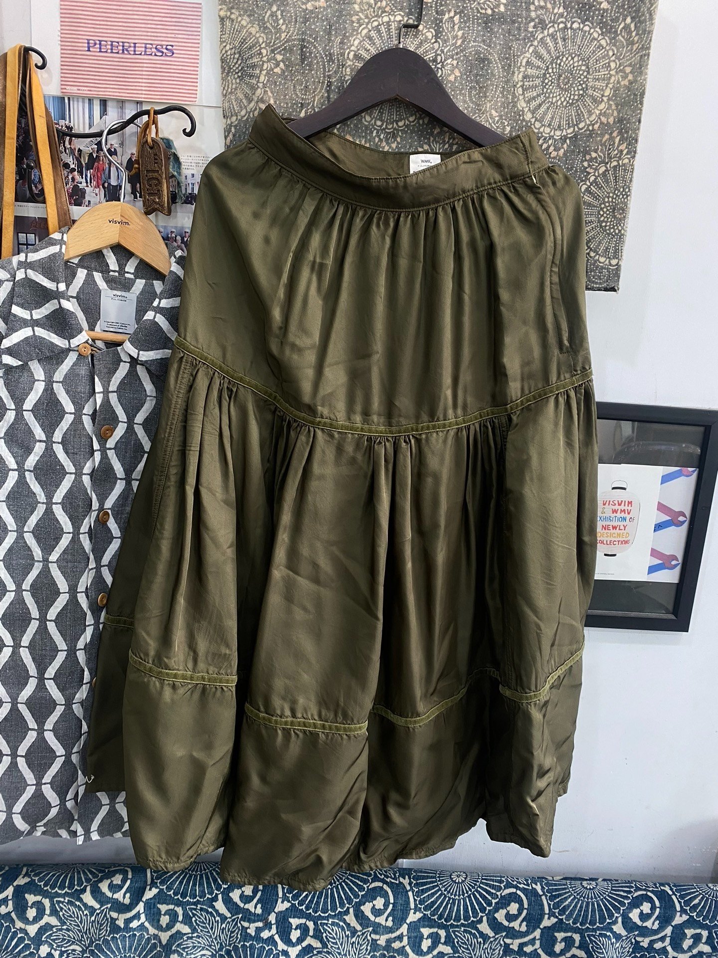 VISVIM 18SS ELEVATION SKIRT