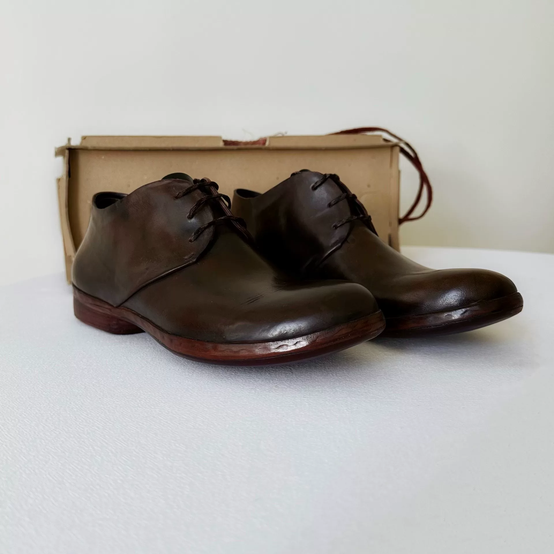 M_Moriabc Low-Top Leather Boots