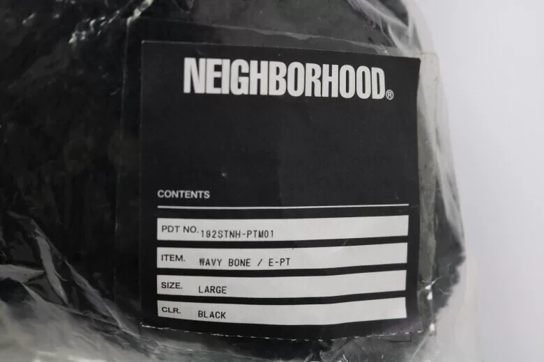 NEIGHBORHOOD WAVY BONE Fleece Sweatpants — detail