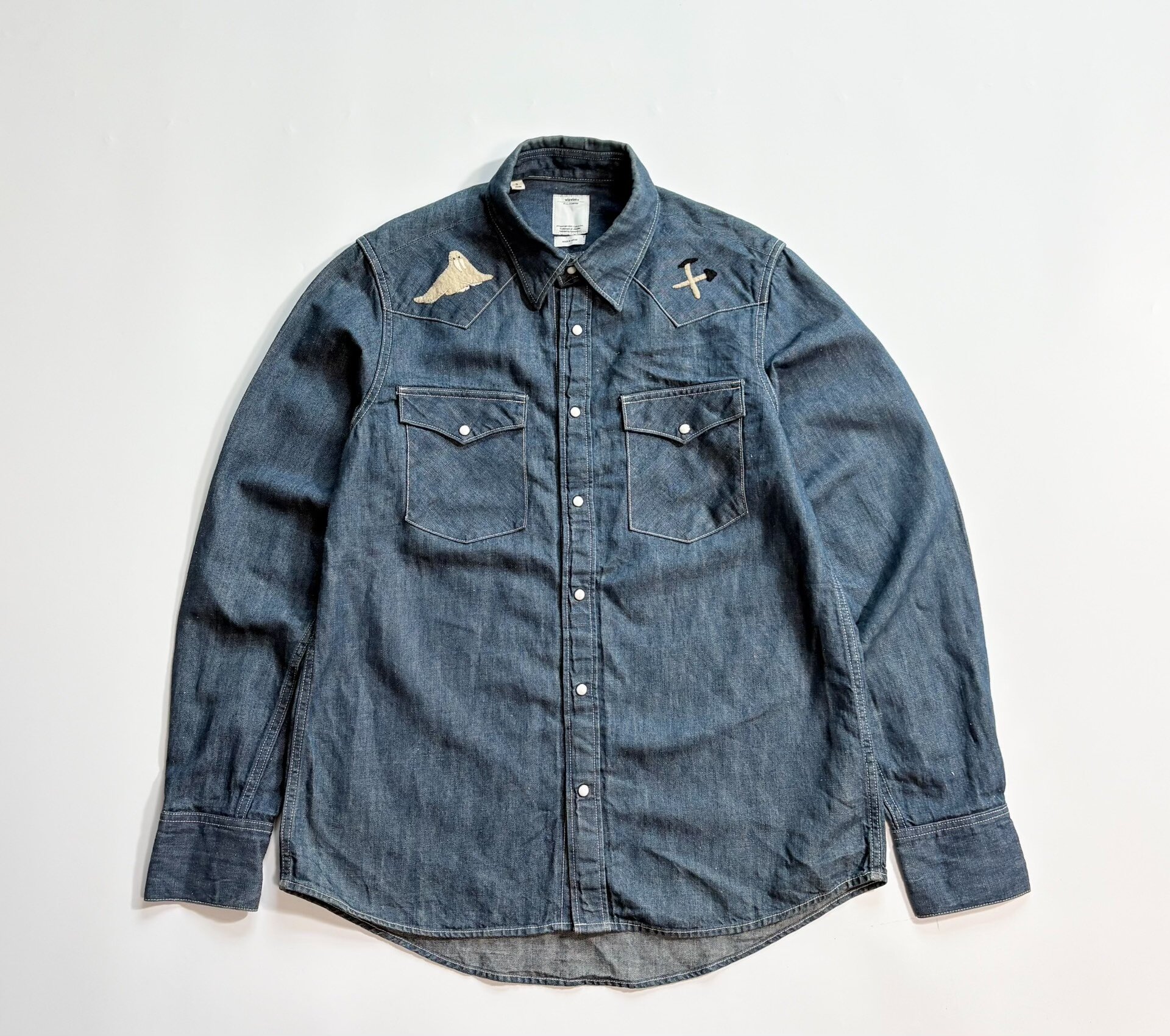 VISVIM Denim Shirt with ALASKA