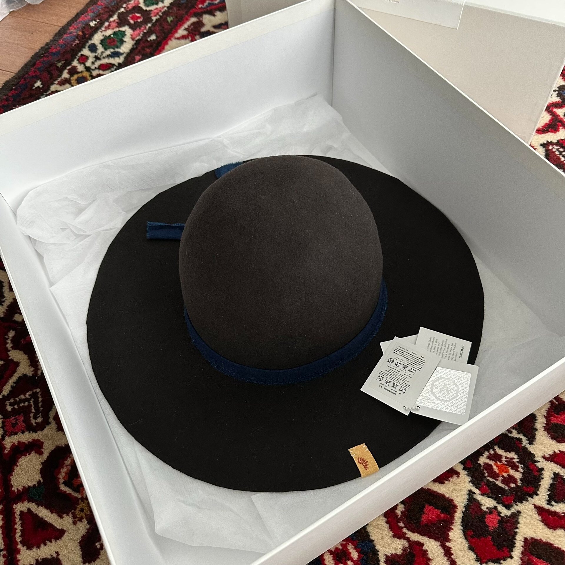 visvim laureate kofu bowler hat