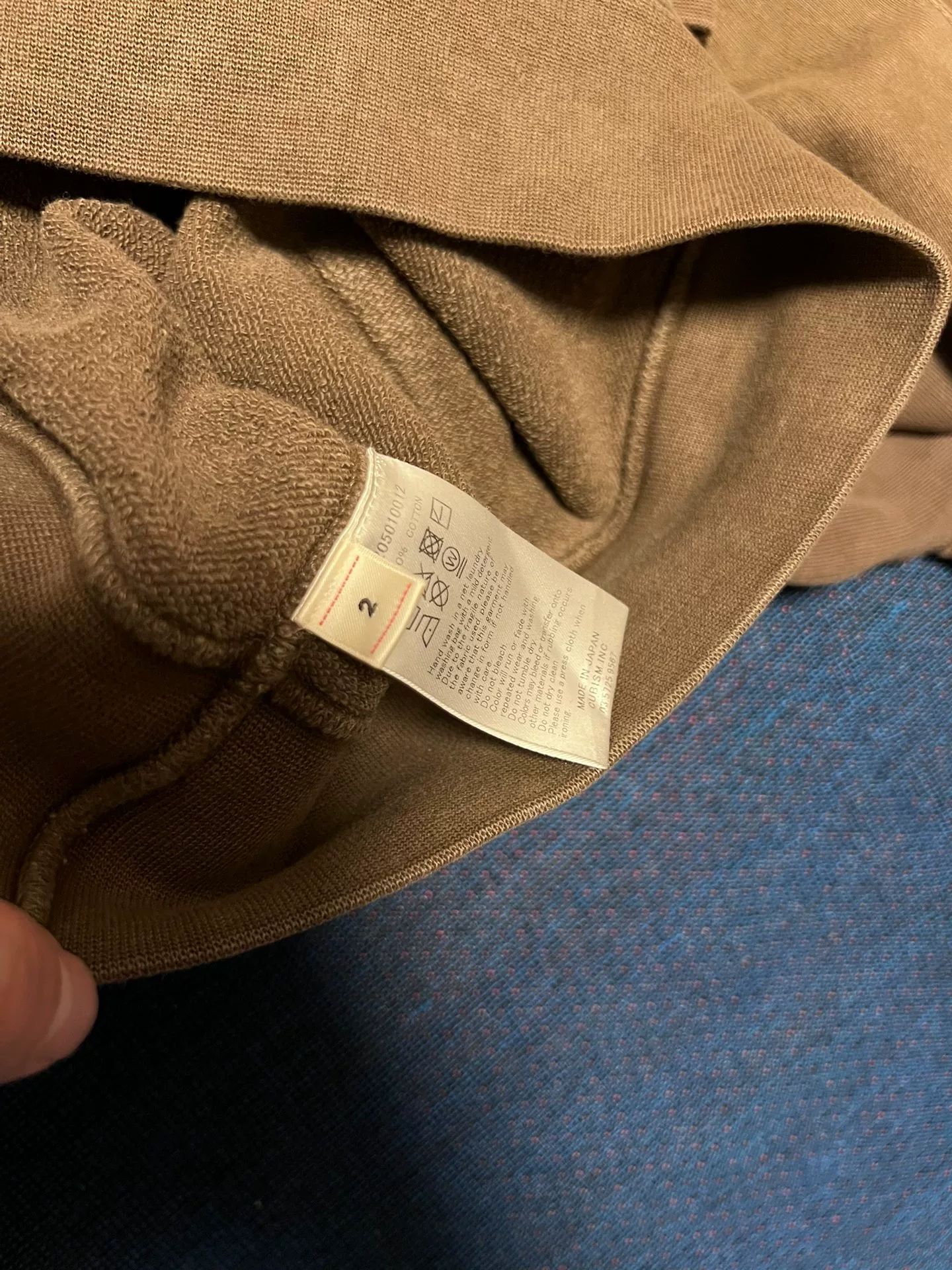 VISVIM 18SS JUMBO HOODIE ND — back