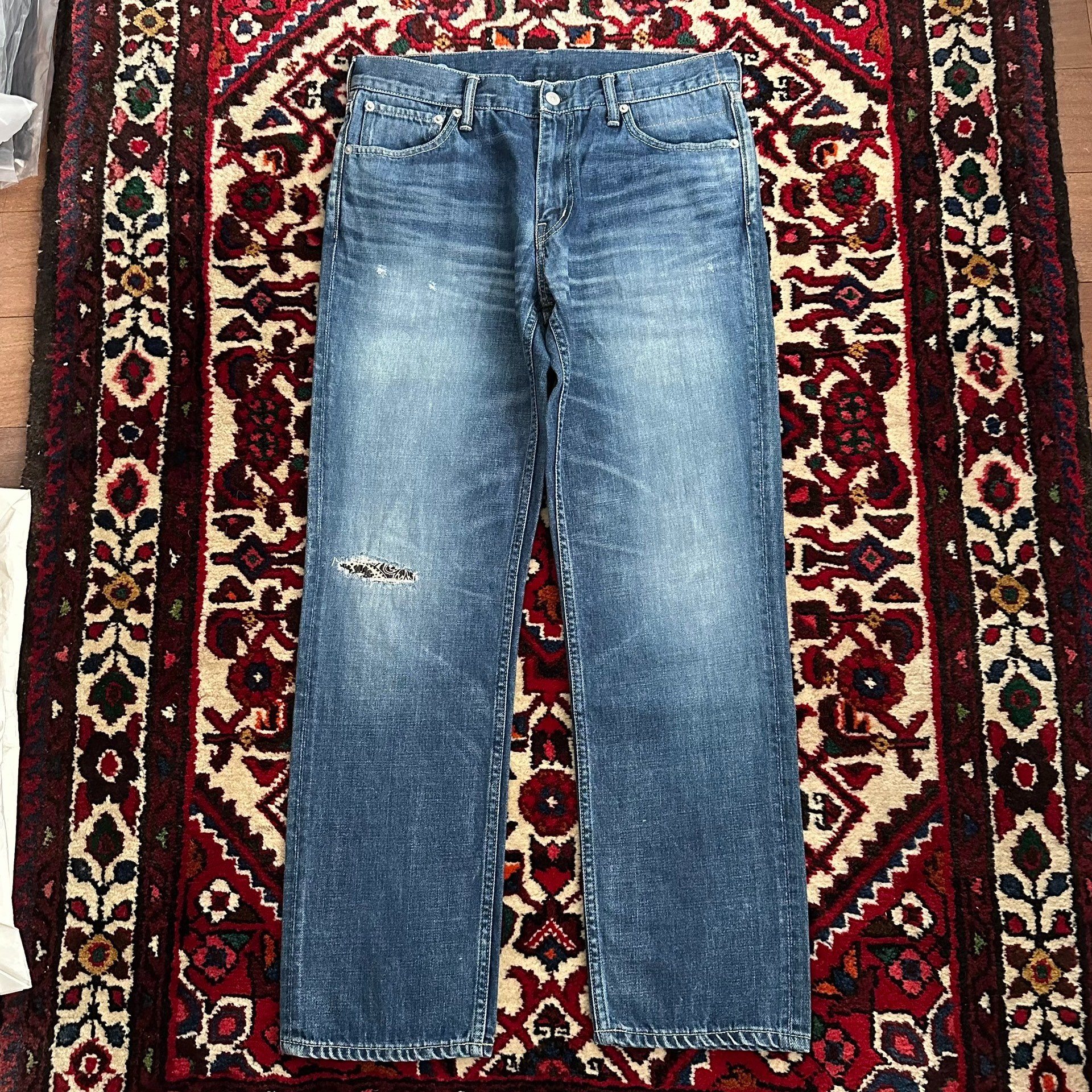 visvim 17AW 03D10 Washed Jeans W34L30