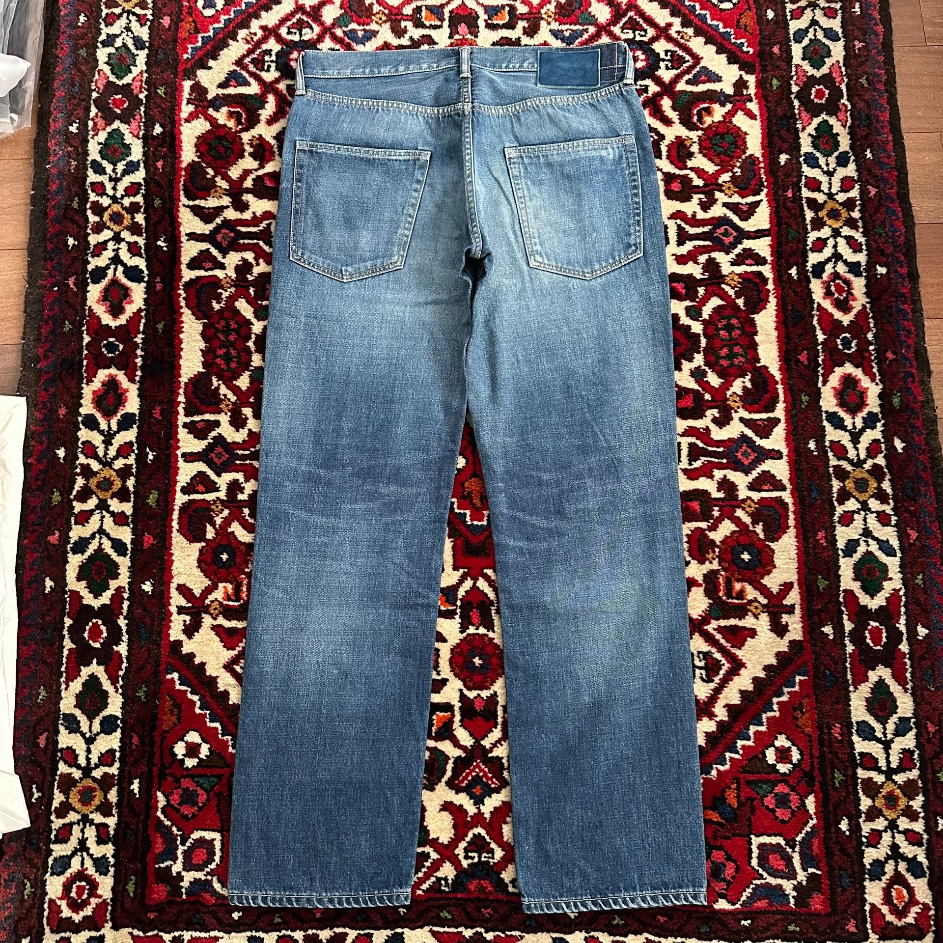 visvim 17AW 03D10 Washed Jeans W34L30 — front