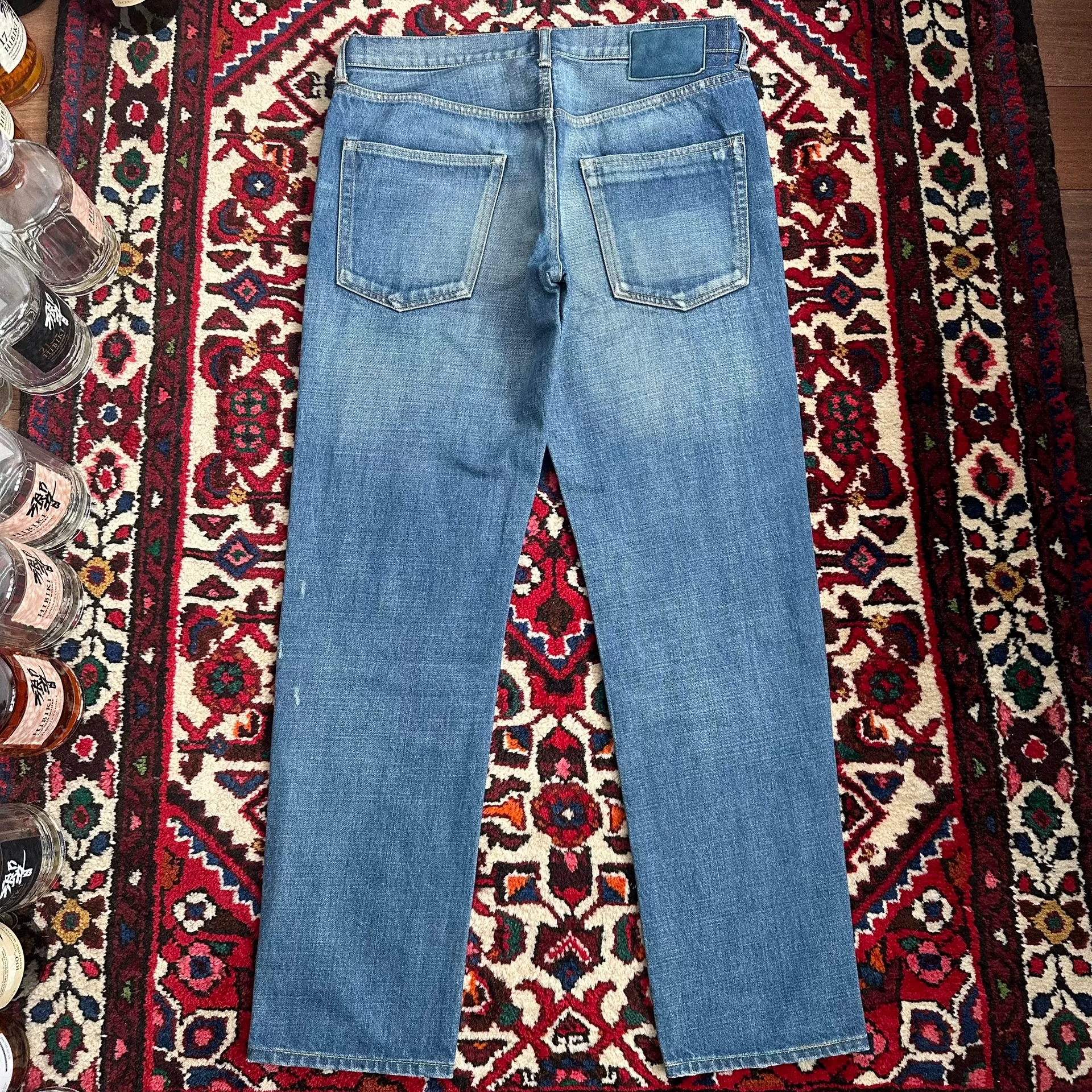 visvim 17aw 03d12 Washed Jeans — front