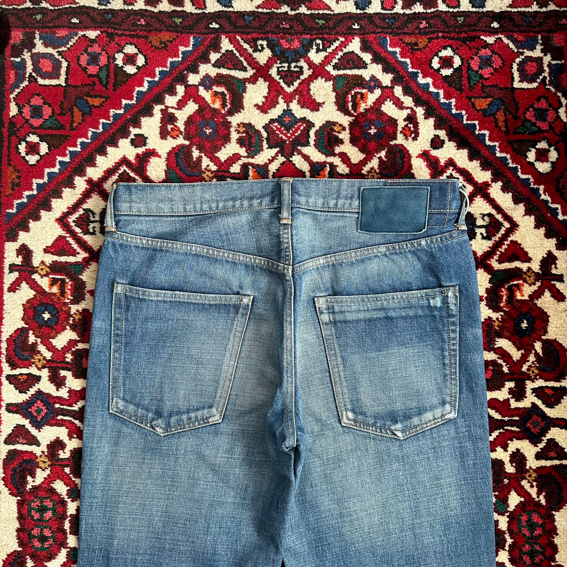 visvim 17aw 03d12 Washed Jeans — back