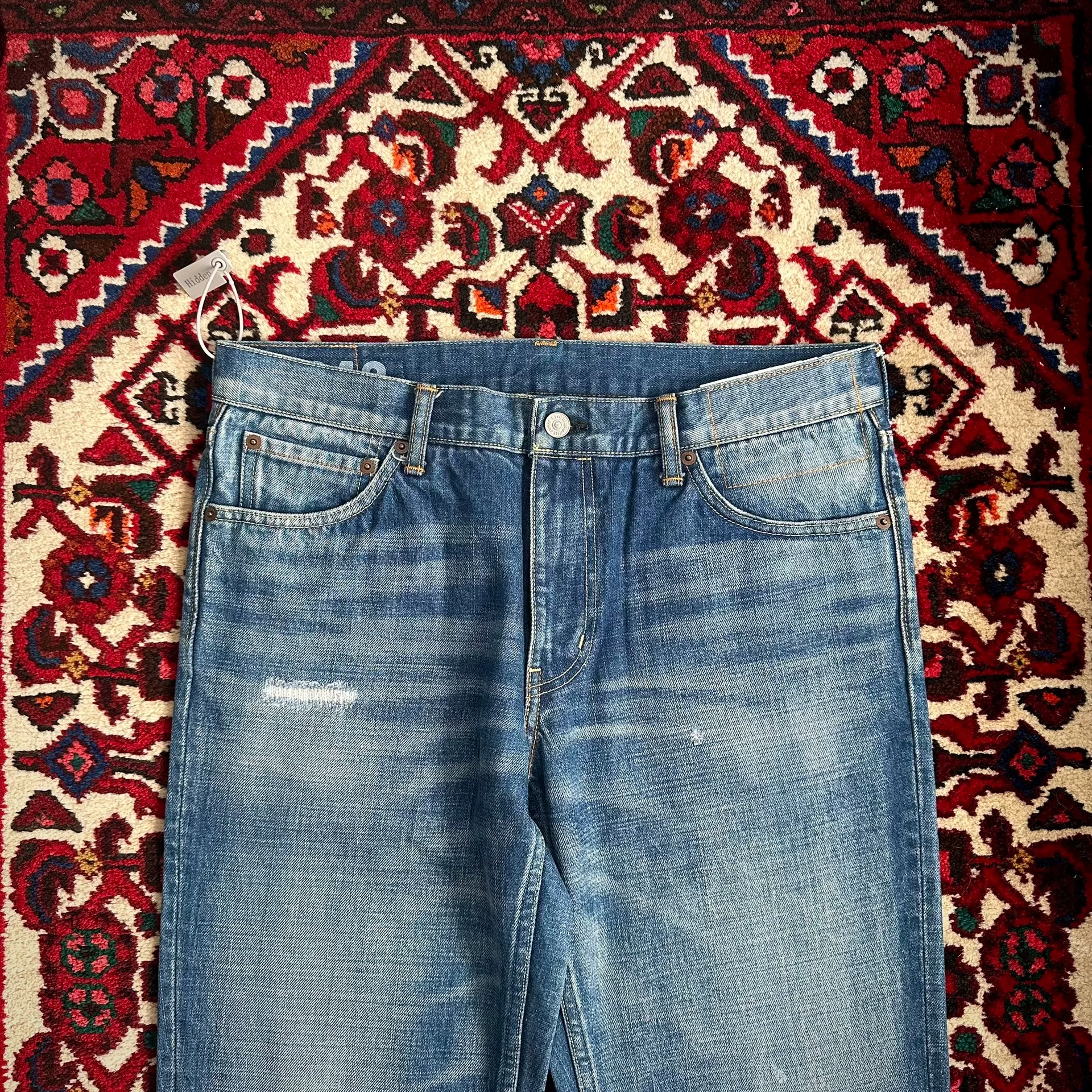 visvim 17aw 03d12 Washed Jeans — detail
