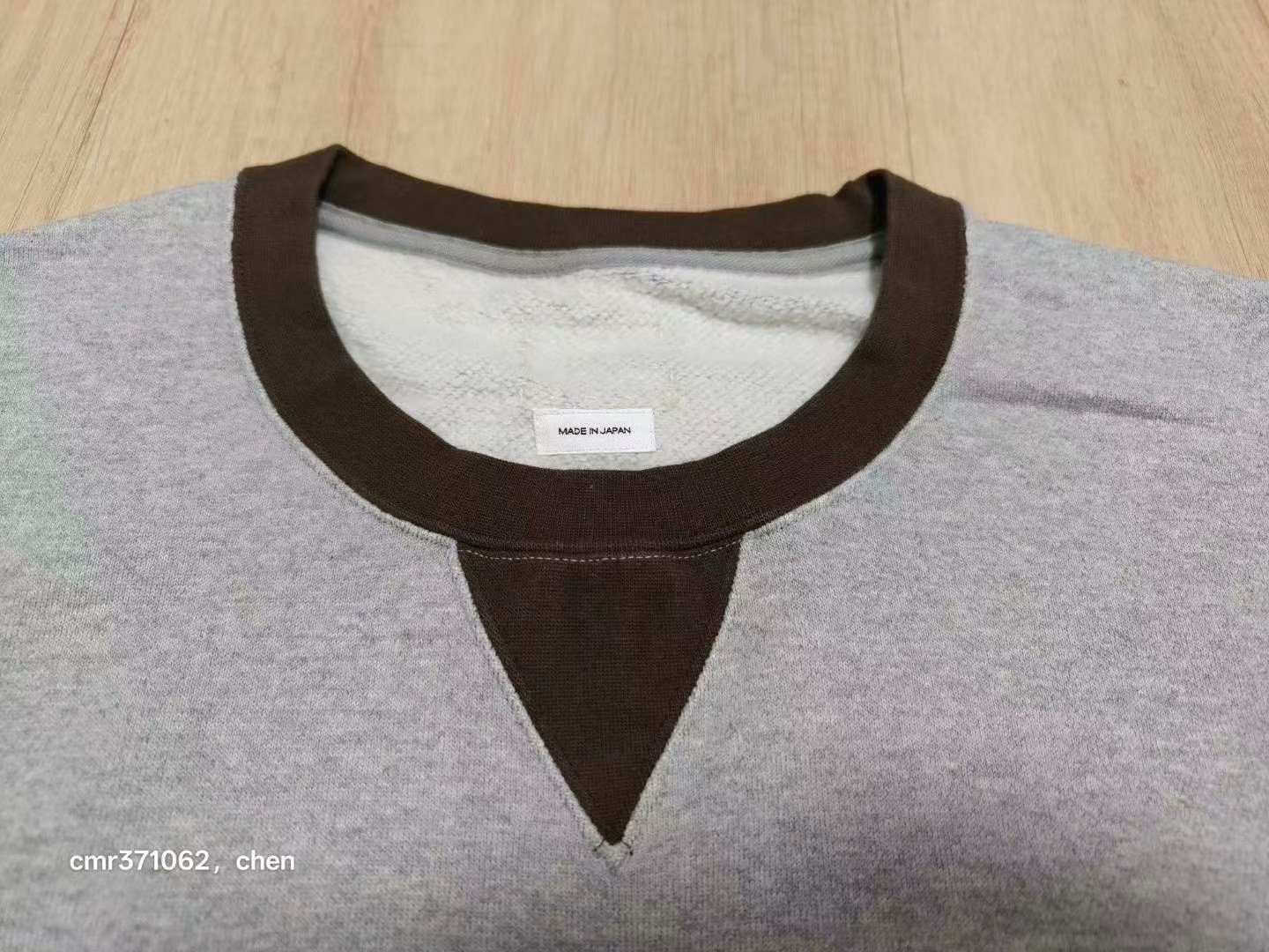 VISVIM 25AW SPOT JUMBO SB SWEAT — front