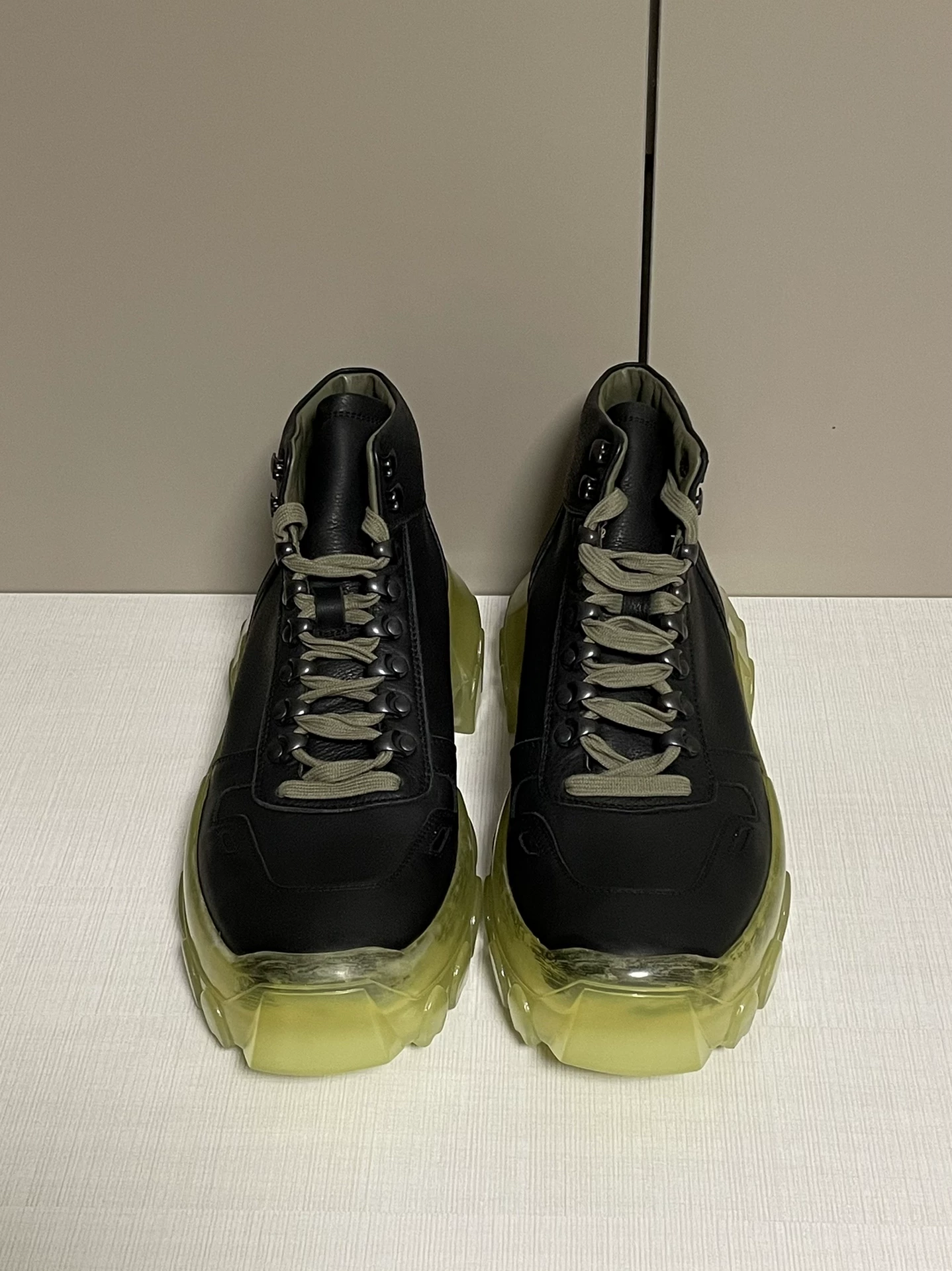 Rick Owens Tractor High-Top Sneakers — front
