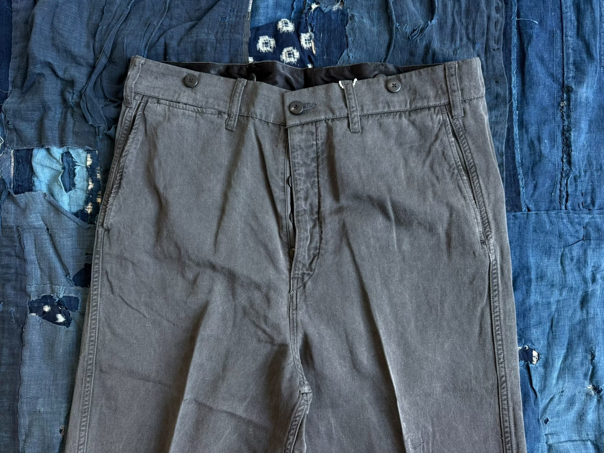 VISVIM 25AW ALPER PANTS DMGD — detail